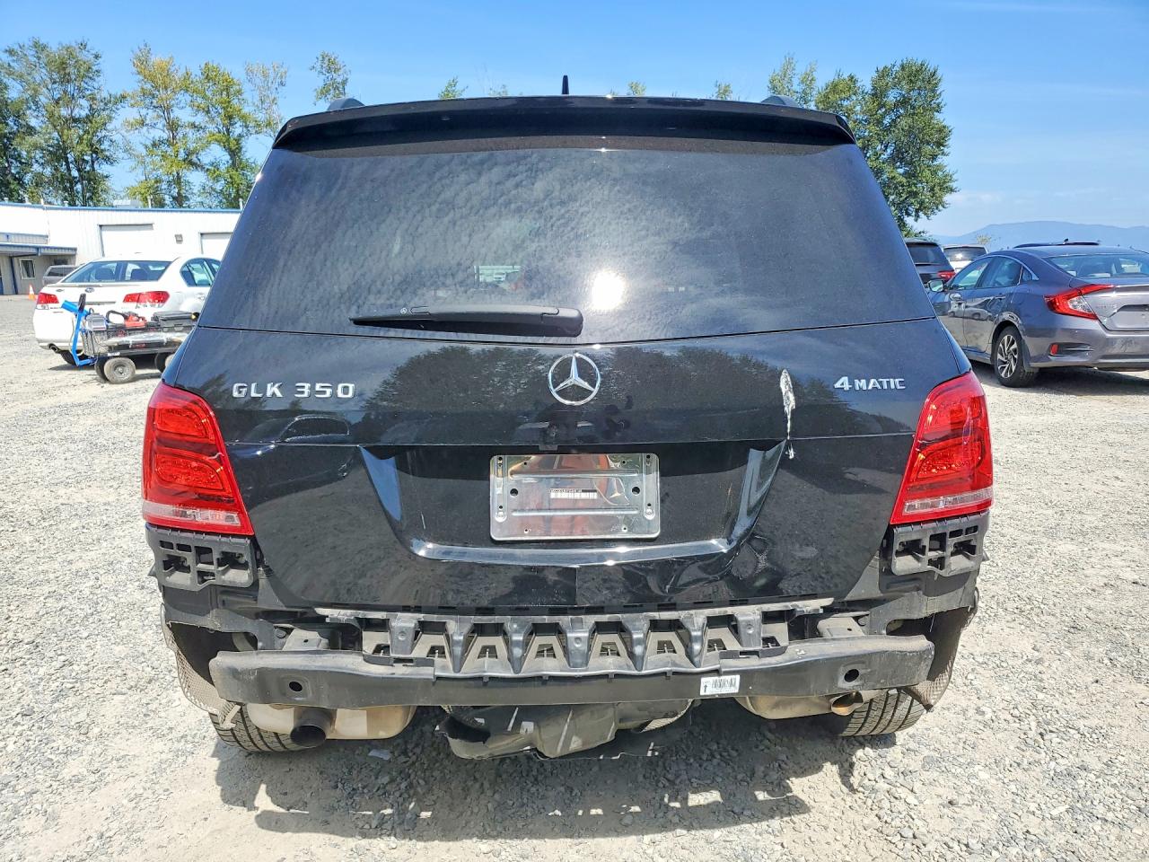2015 Mercedes-benz Glk 350 4matic Black vin: WDCGG8JB9FG345160