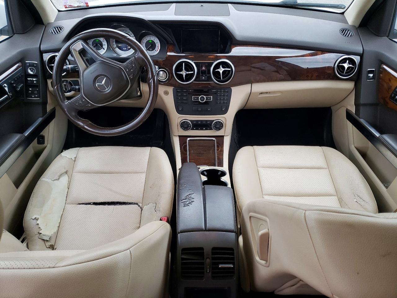 2015 Mercedes-benz Glk 350 4matic White vin: WDCGG8JB9FG412050