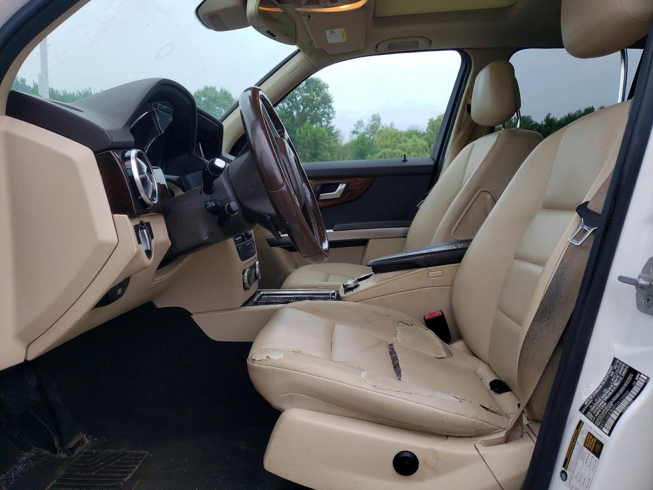 2015 Mercedes-benz Glk 350 4matic White vin: WDCGG8JB9FG412050