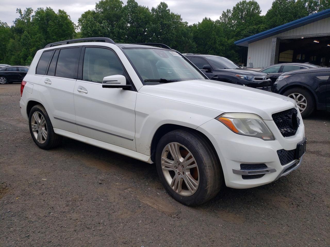 2015 Mercedes-benz Glk 350 4matic White vin: WDCGG8JB9FG412050