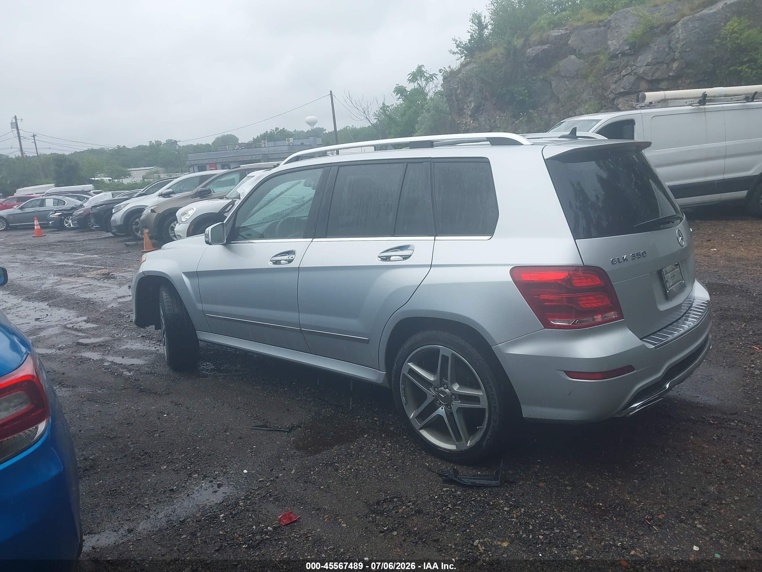 2013 Mercedes-benz Glk 350 4matic Silver vin: WDCGG8JBXDF975725