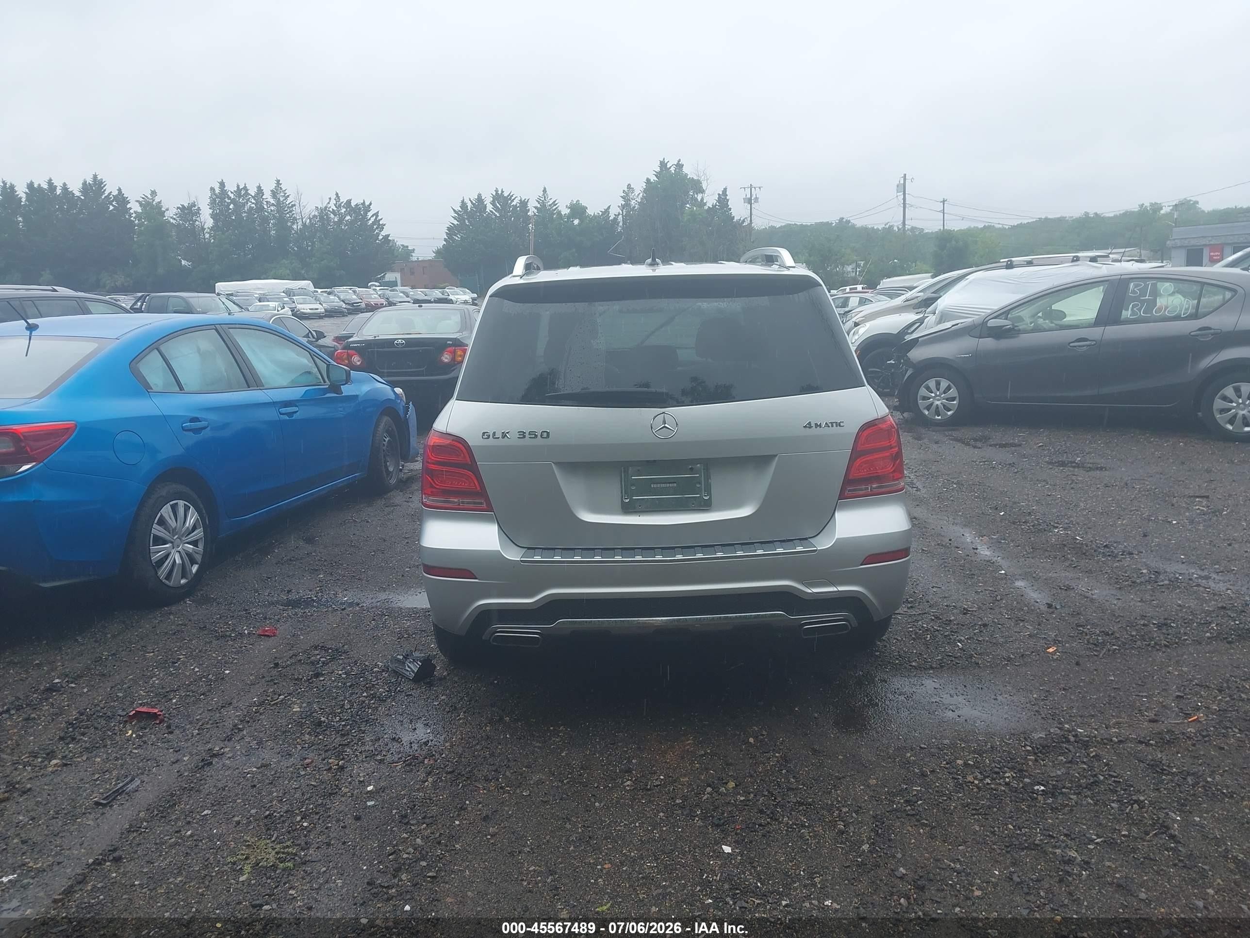 2013 Mercedes-benz Glk 350 4matic Silver vin: WDCGG8JBXDF975725