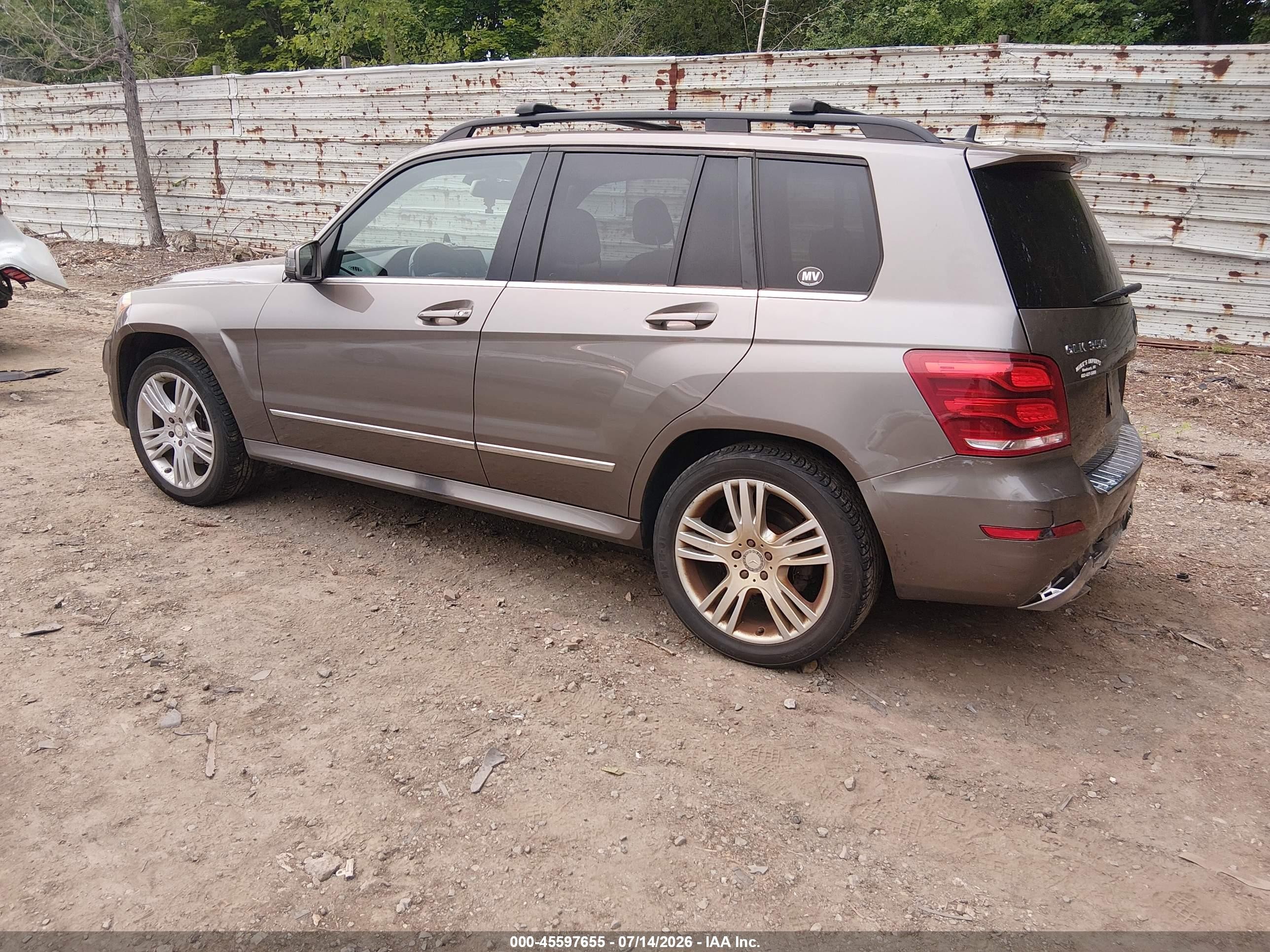 2013 Mercedes-benz Glk 350 4matic Золотой vin: WDCGG8JBXDF981525