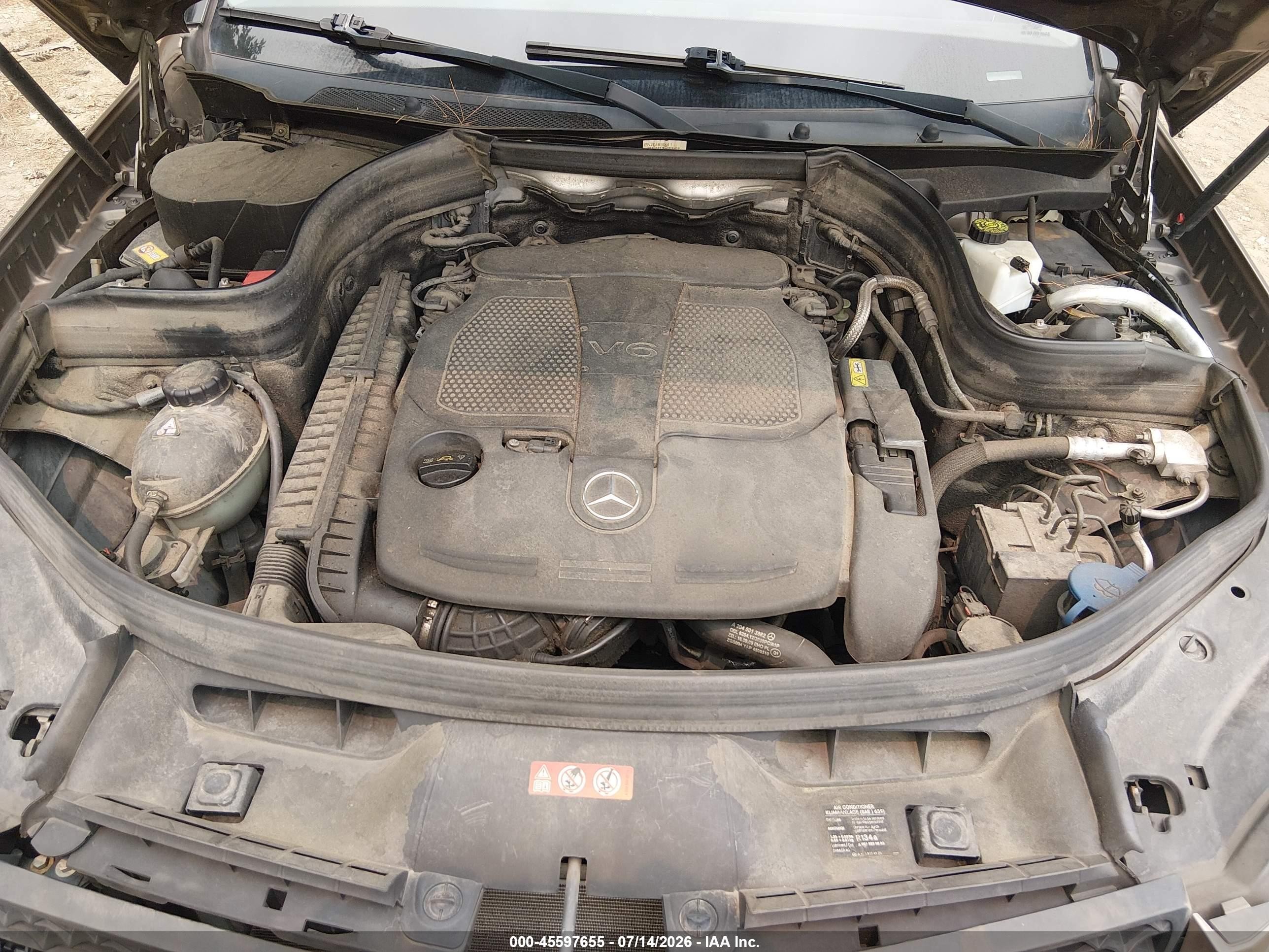 2013 Mercedes-benz Glk 350 4matic Золотой vin: WDCGG8JBXDF981525