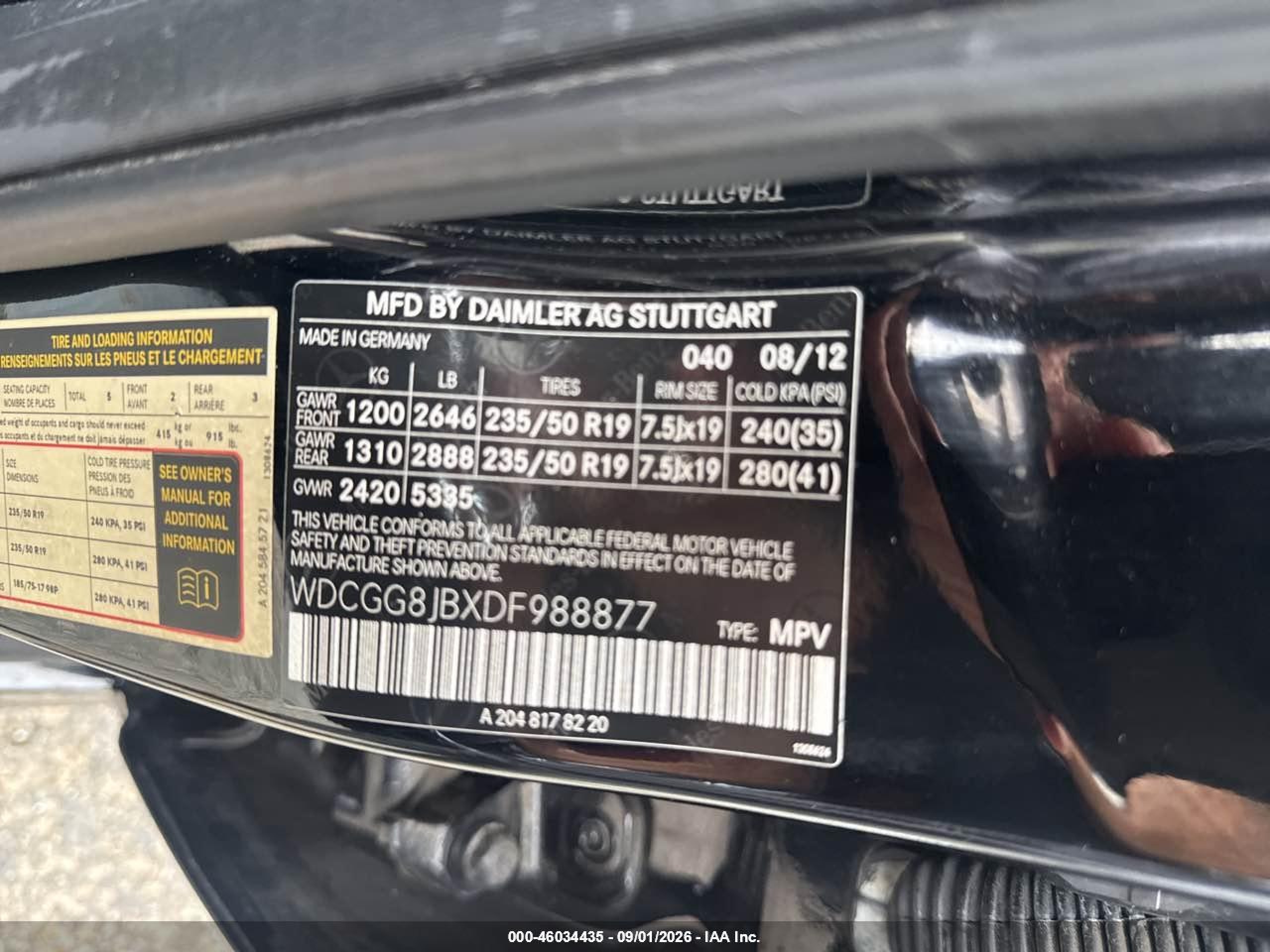 2013 Mercedes-benz Glk 350 4matic Black vin: WDCGG8JBXDF988877