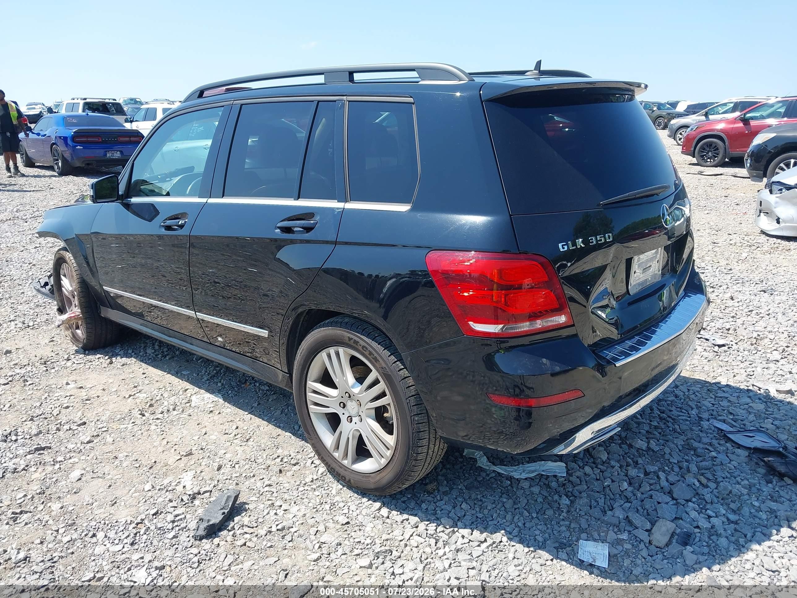 2013 Mercedes-benz Glk 350 4matic Black vin: WDCGG8JBXDG027366