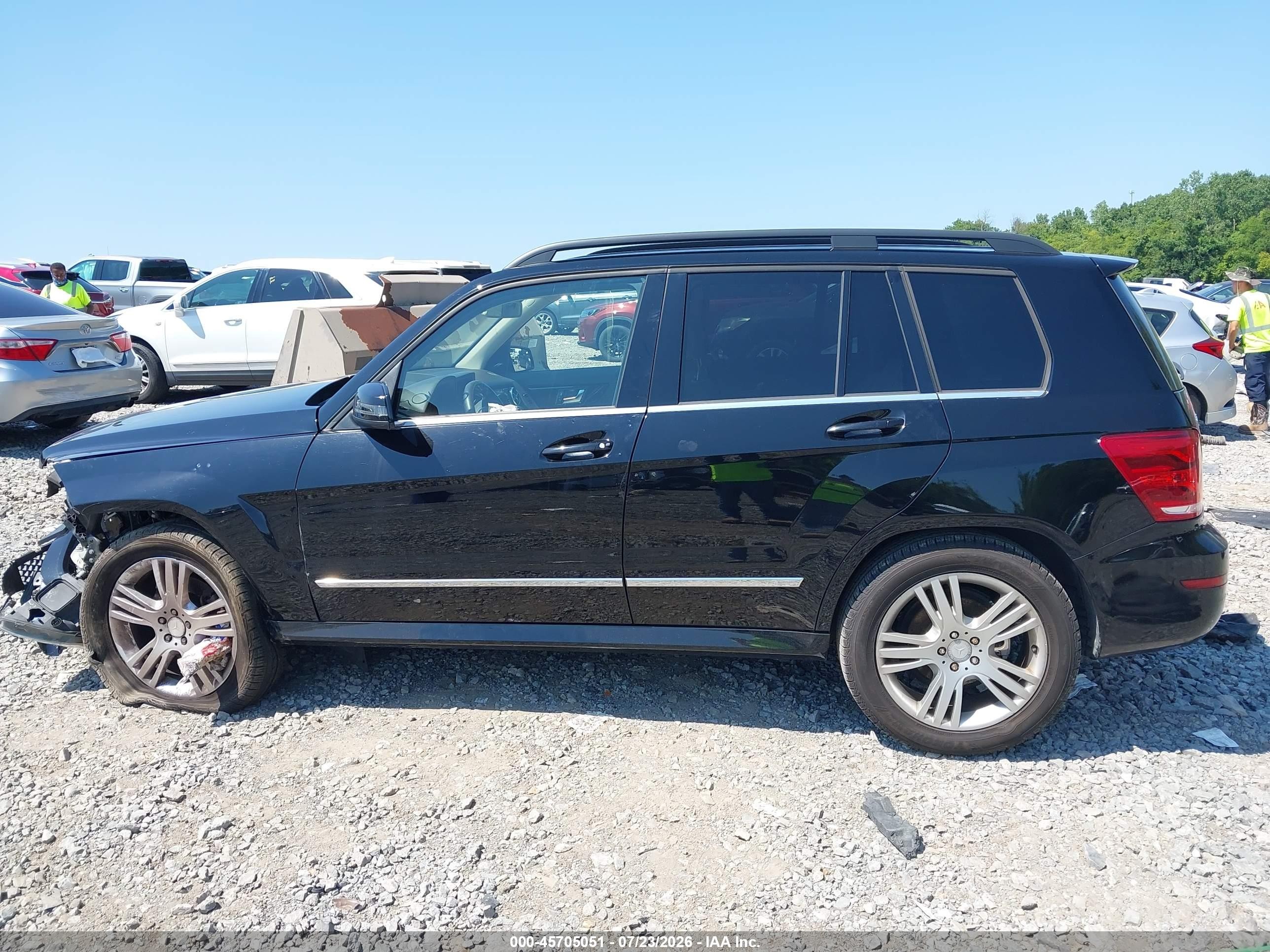 2013 Mercedes-benz Glk 350 4matic Black vin: WDCGG8JBXDG027366