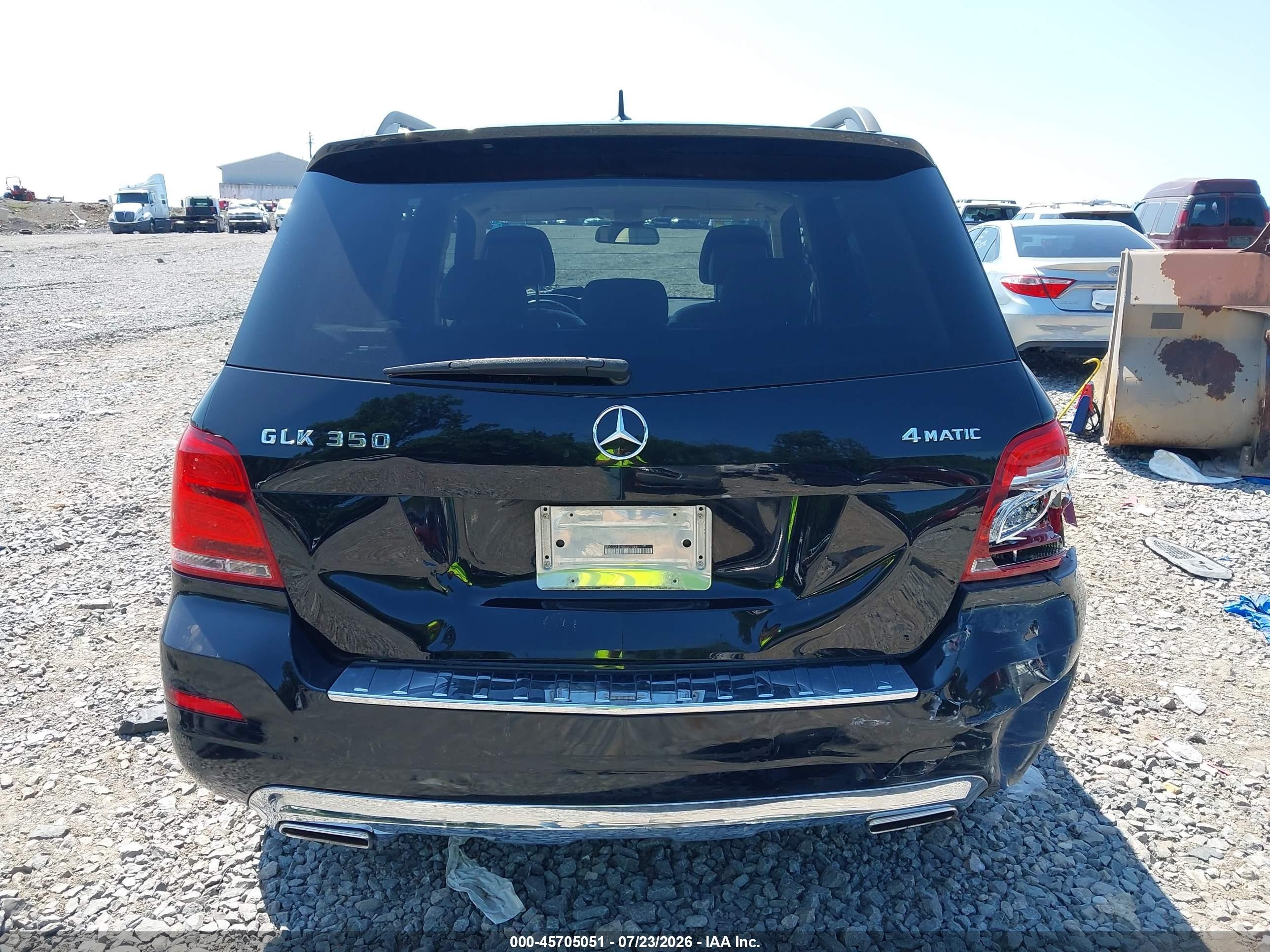 2013 Mercedes-benz Glk 350 4matic Black vin: WDCGG8JBXDG027366
