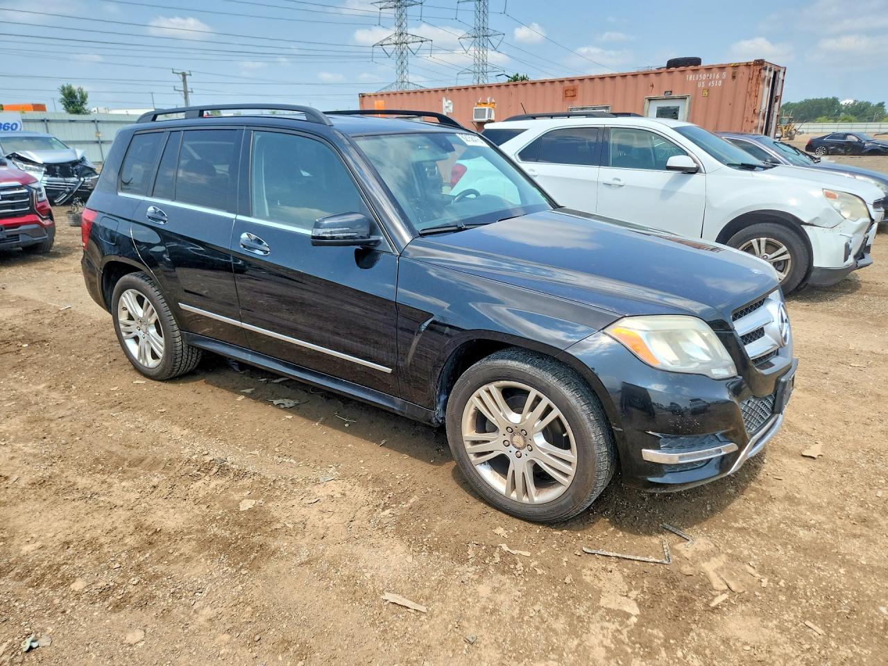 2013 Mercedes-benz Glk 350 4matic Black vin: WDCGG8JBXDG044460