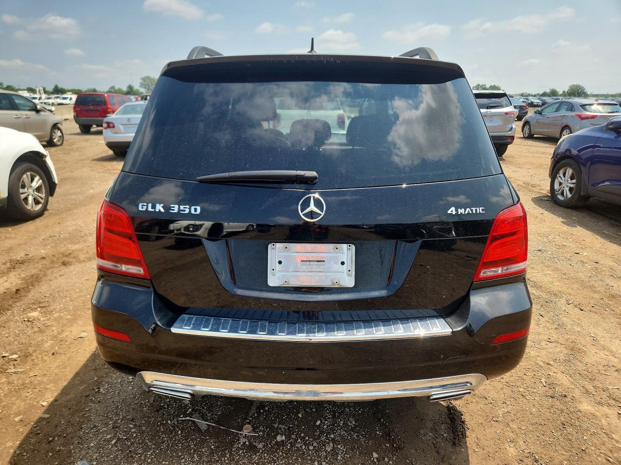 2013 Mercedes-benz Glk 350 4matic Black vin: WDCGG8JBXDG044460