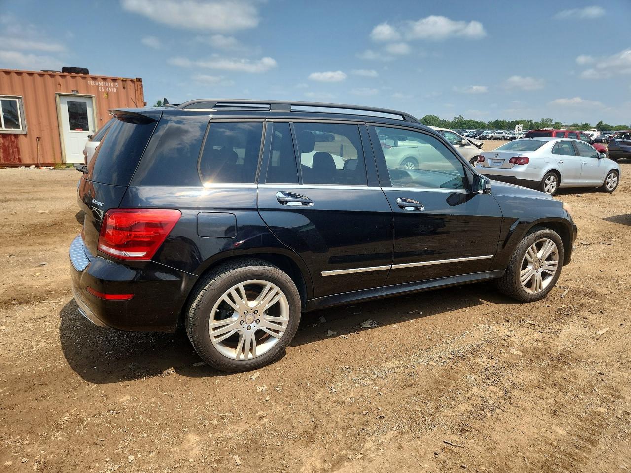 2013 Mercedes-benz Glk 350 4matic Black vin: WDCGG8JBXDG044460