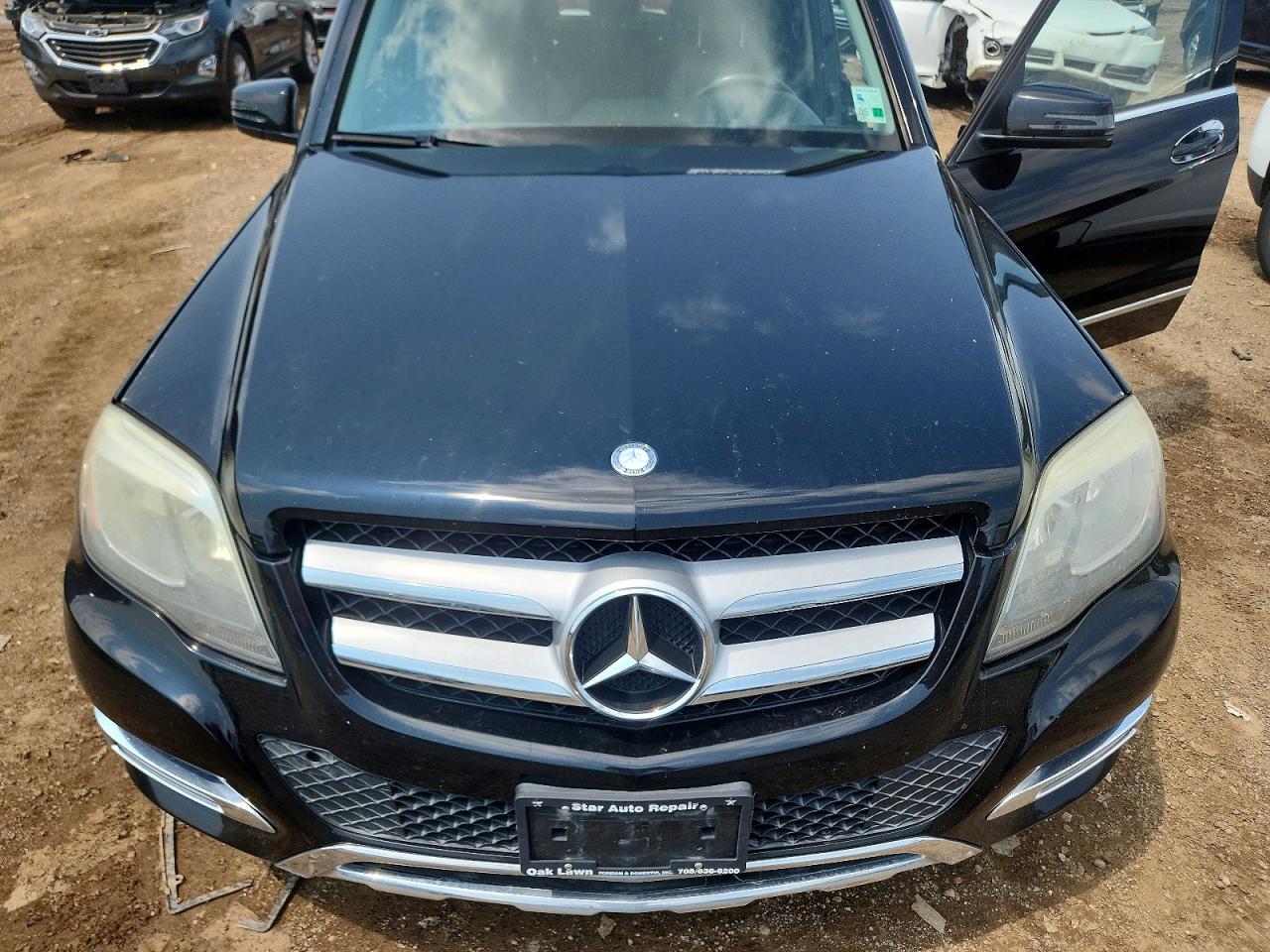 2013 Mercedes-benz Glk 350 4matic Black vin: WDCGG8JBXDG044460