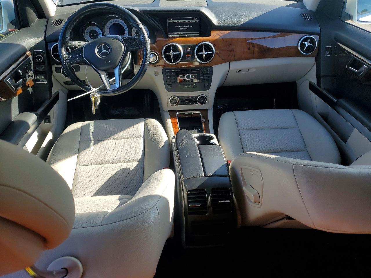 2013 Mercedes-benz Glk 350 4matic White vin: WDCGG8JBXDG045642