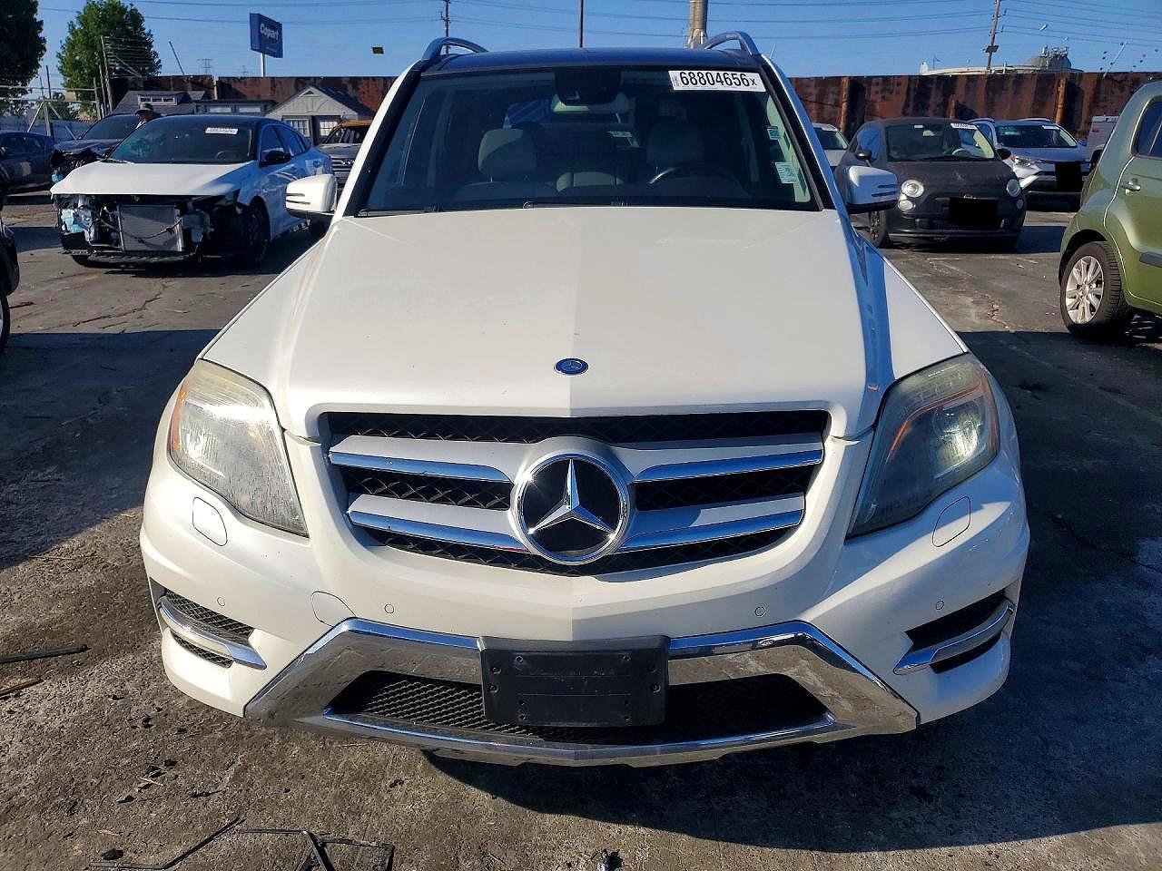 2013 Mercedes-benz Glk 350 4matic White vin: WDCGG8JBXDG045642