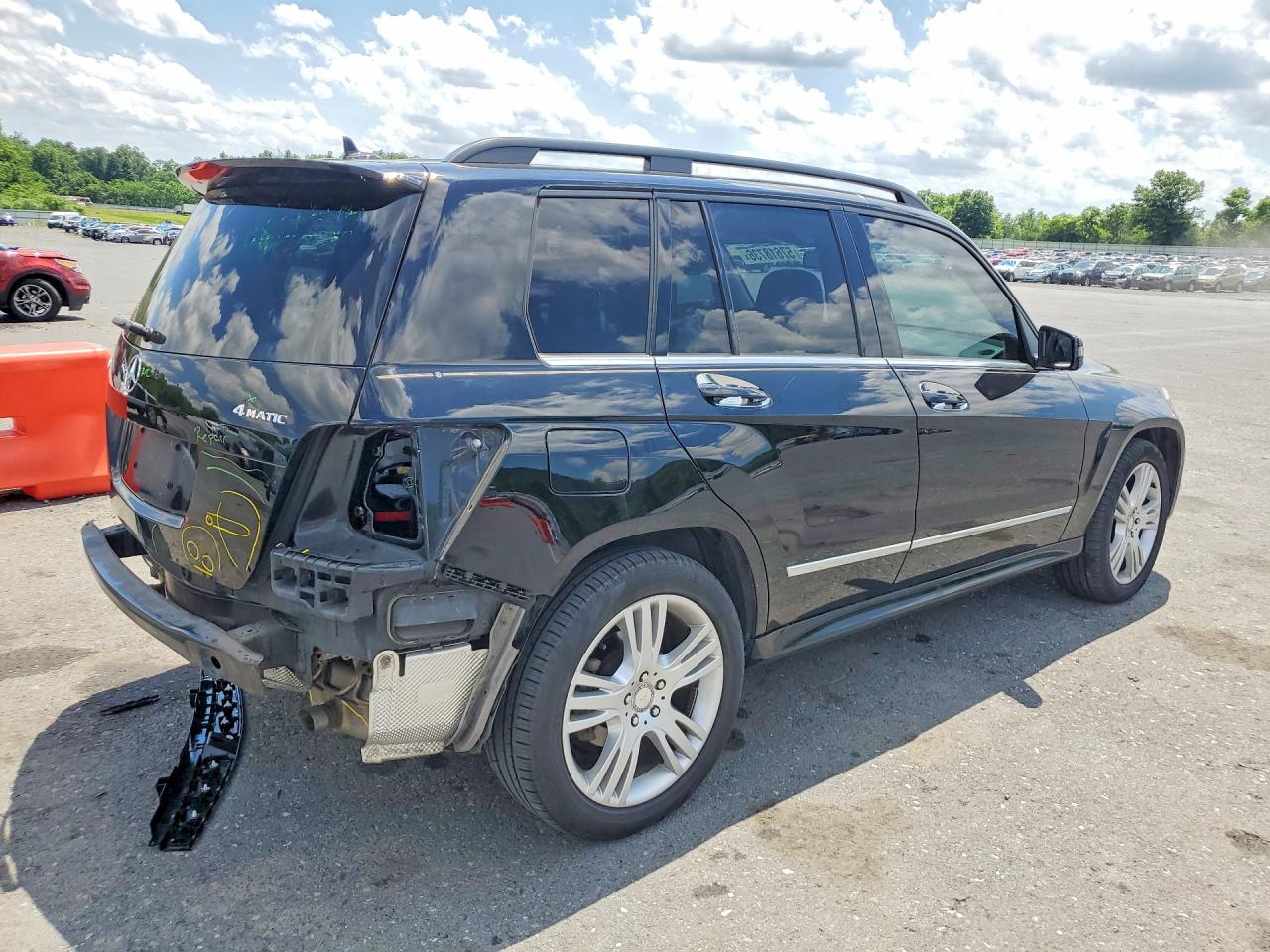 2013 Mercedes-benz Glk 350 4matic Black vin: WDCGG8JBXDG064613