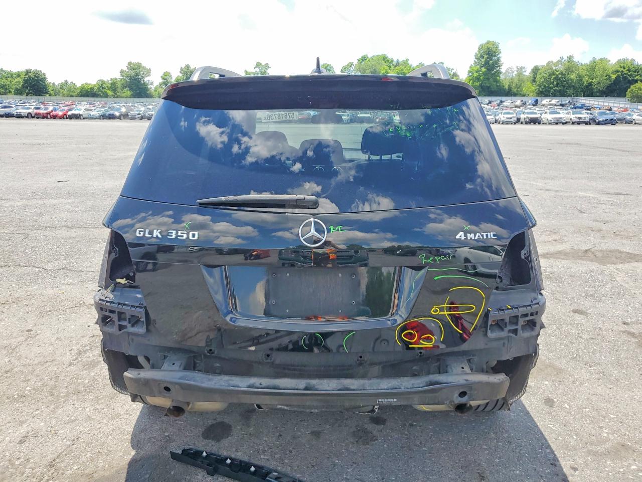2013 Mercedes-benz Glk 350 4matic Black vin: WDCGG8JBXDG064613