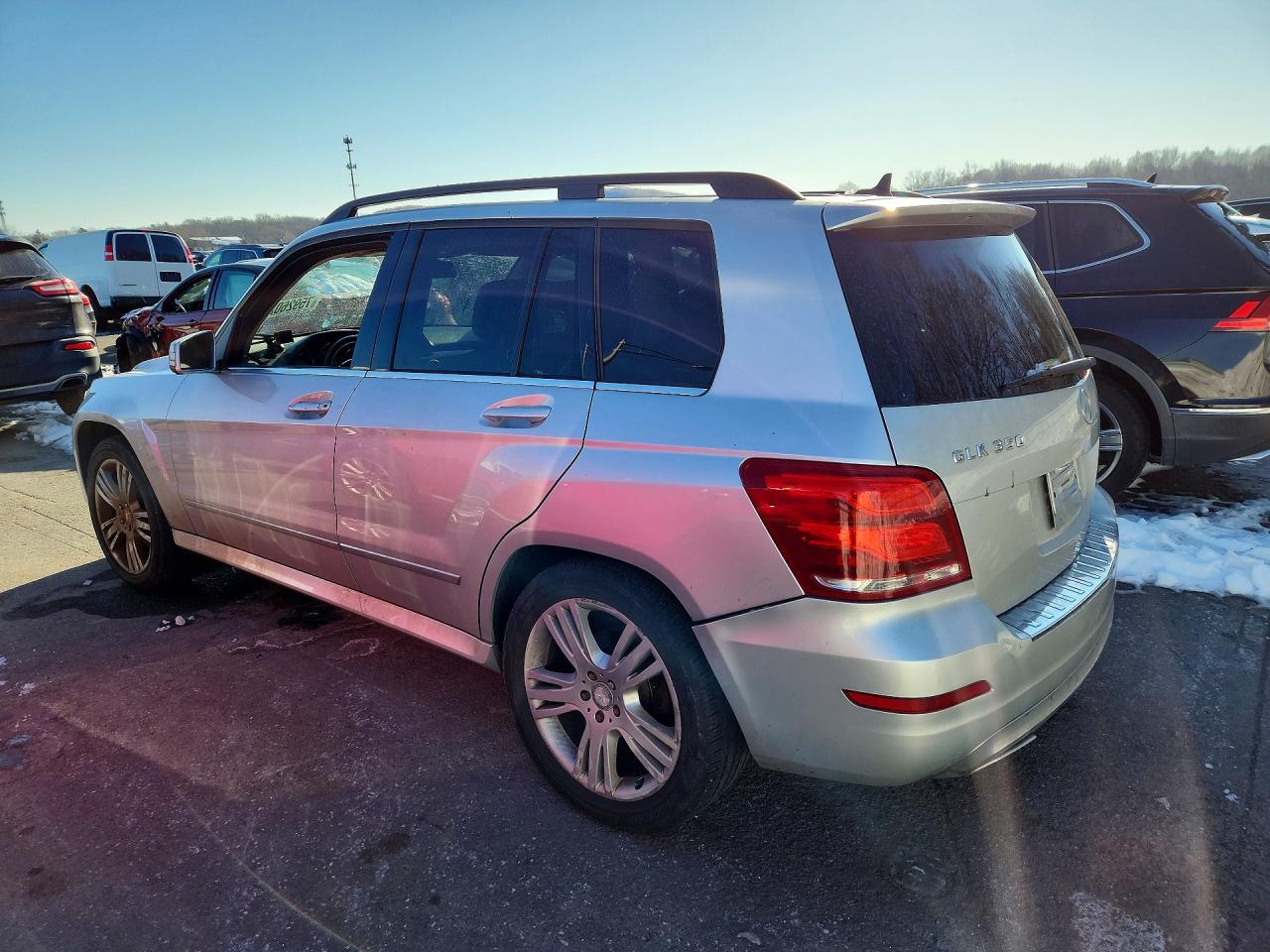 2013 Mercedes-benz Glk 350 4matic Silver vin: WDCGG8JBXDG112126