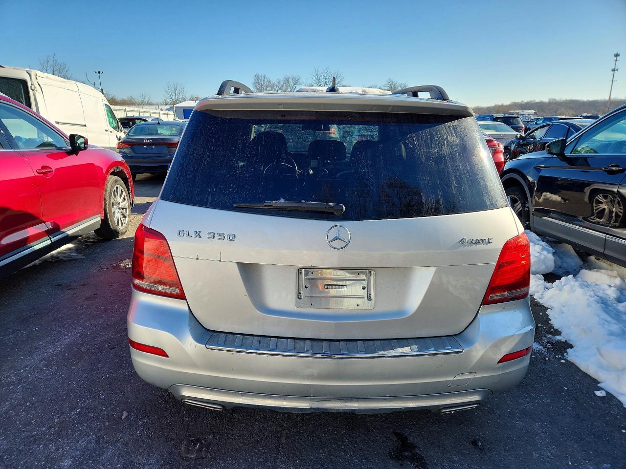 2013 Mercedes-benz Glk 350 4matic Silver vin: WDCGG8JBXDG112126