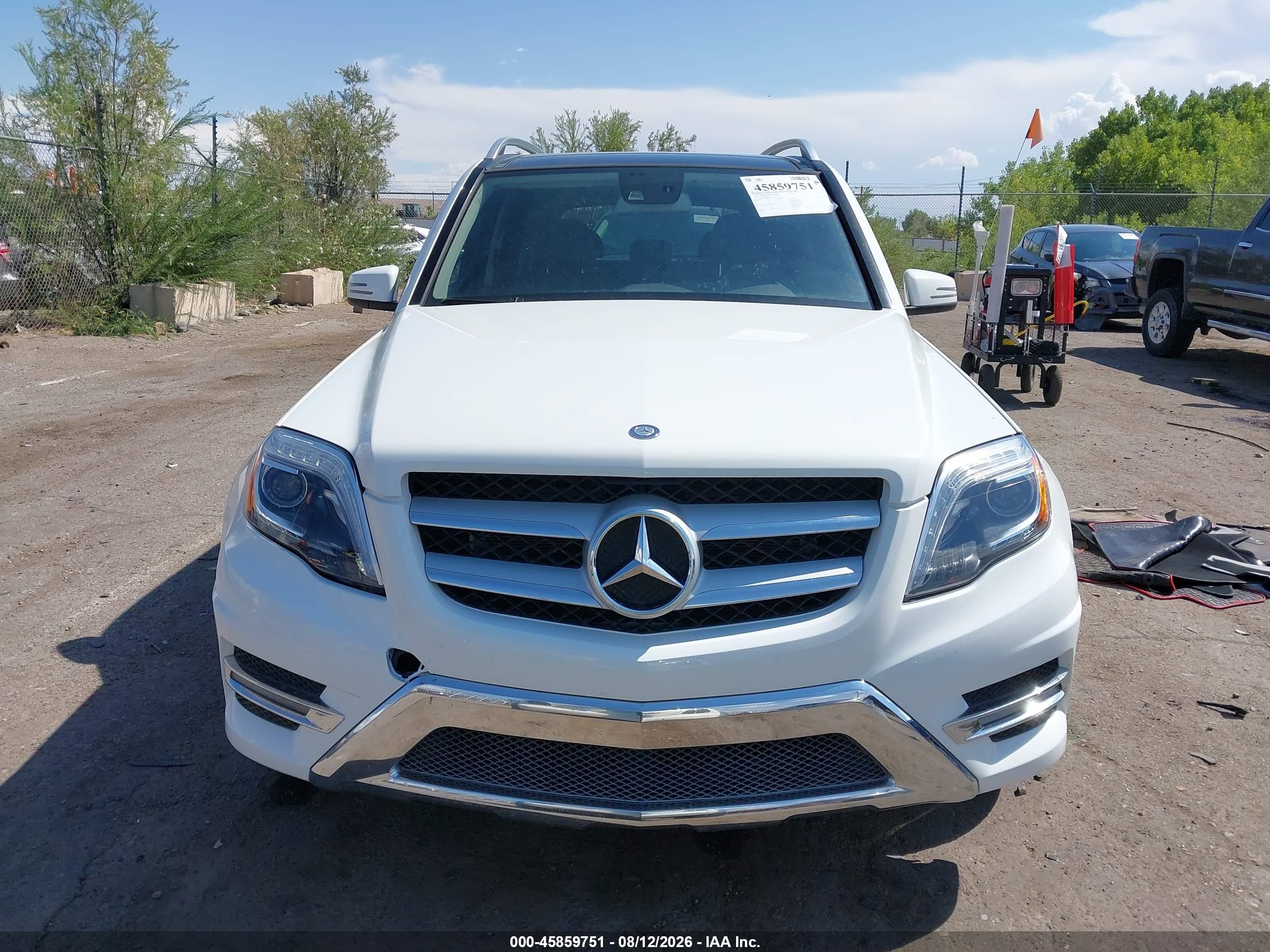 2014 Mercedes-benz Glk 350 4matic White vin: WDCGG8JBXEG166771