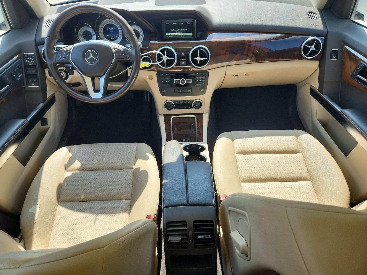 2014 Mercedes-benz Glk 350 4matic White vin: WDCGG8JBXEG212860
