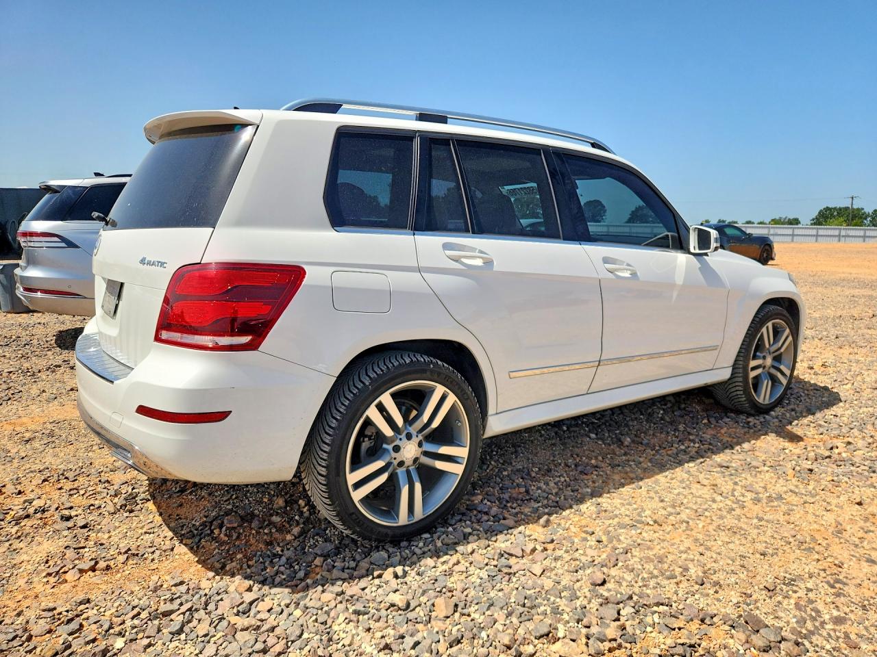 2014 Mercedes-benz Glk 350 4matic White vin: WDCGG8JBXEG308536