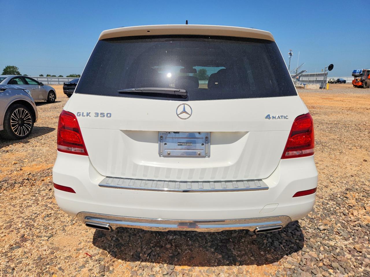 2014 Mercedes-benz Glk 350 4matic White vin: WDCGG8JBXEG308536
