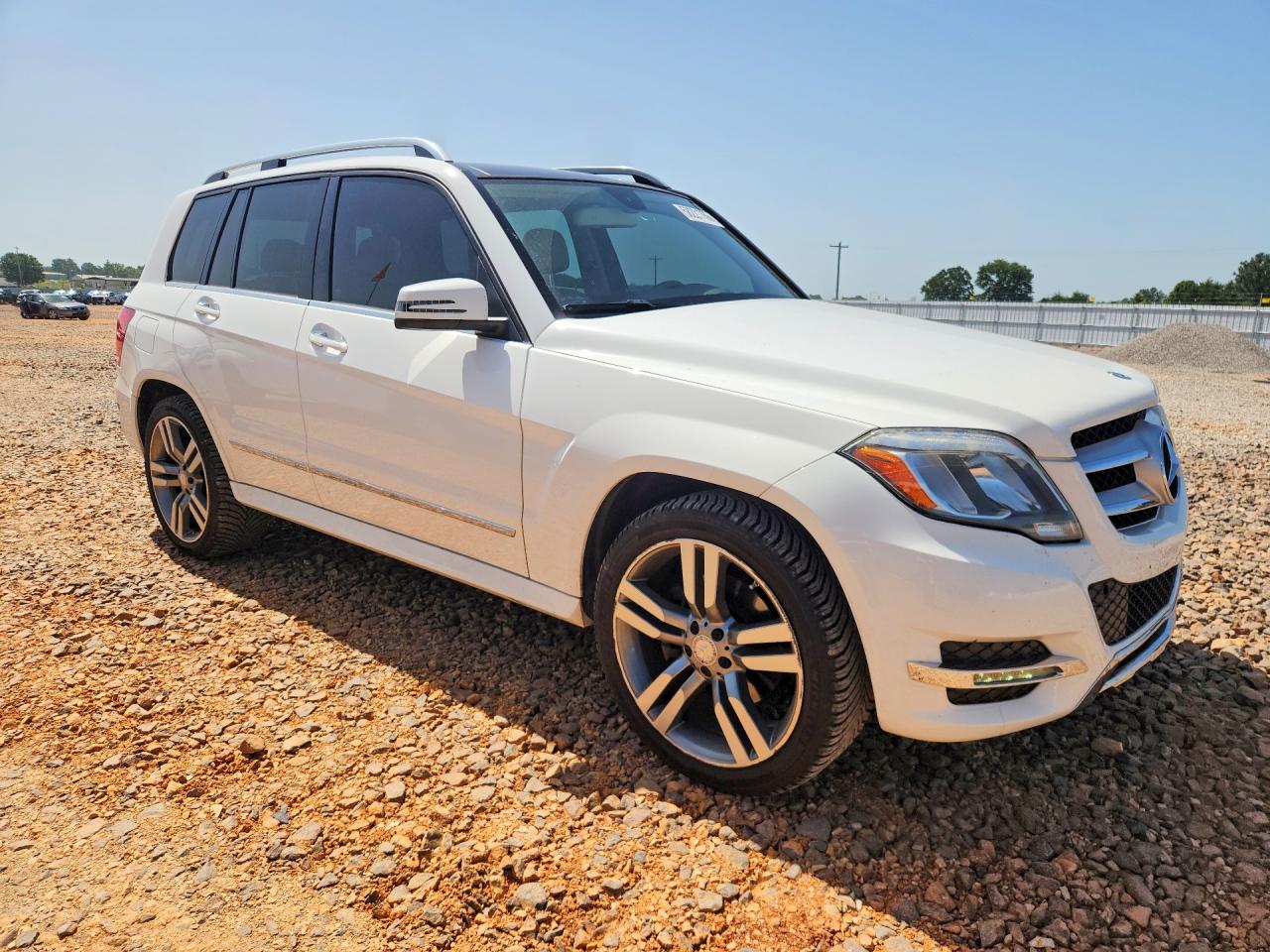 2014 Mercedes-benz Glk 350 4matic White vin: WDCGG8JBXEG308536