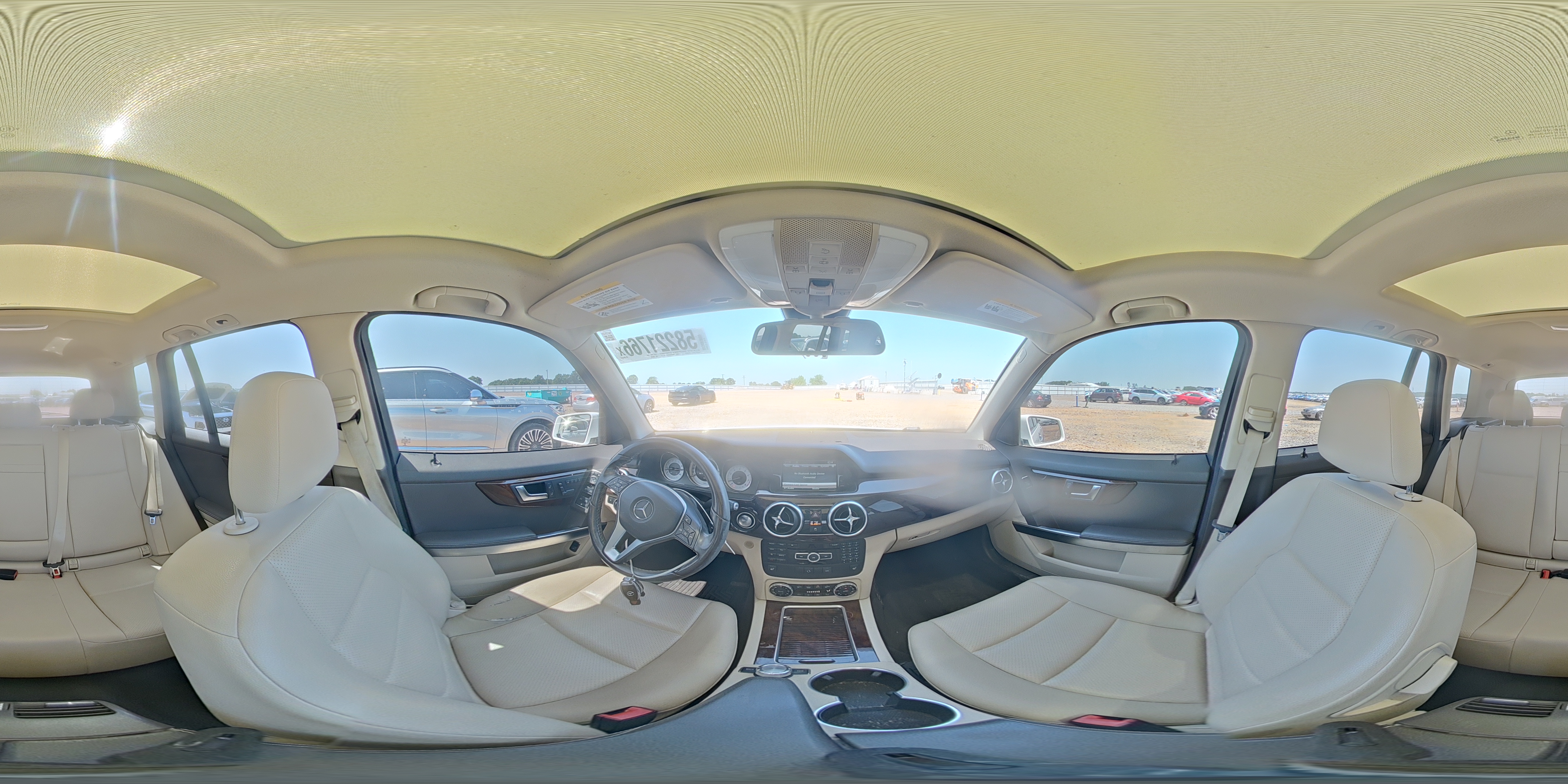 2014 Mercedes-benz Glk 350 4matic White vin: WDCGG8JBXEG308536