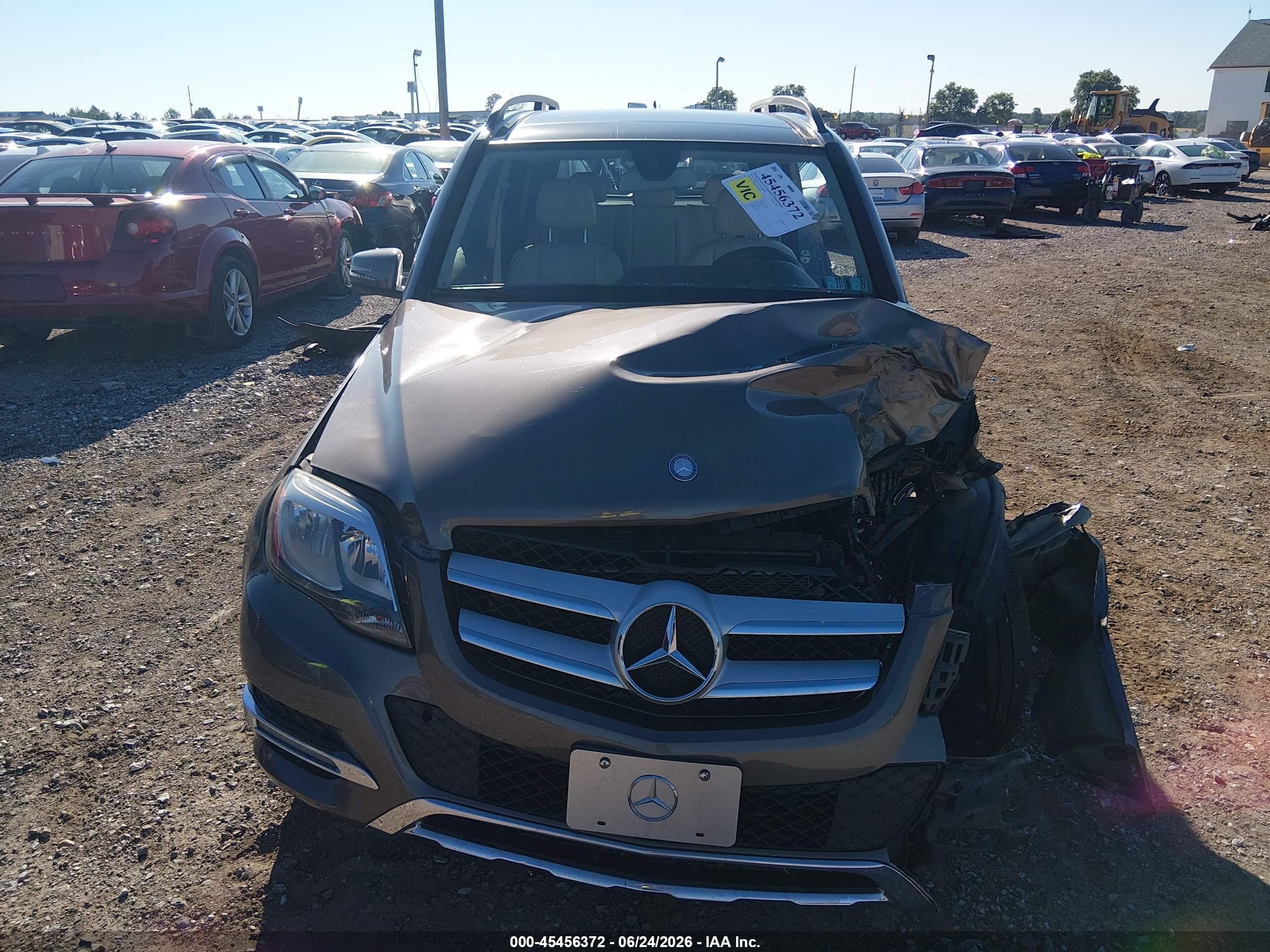 2014 Mercedes-benz Glk 350 4matic Gray vin: WDCGG8JBXEG314983