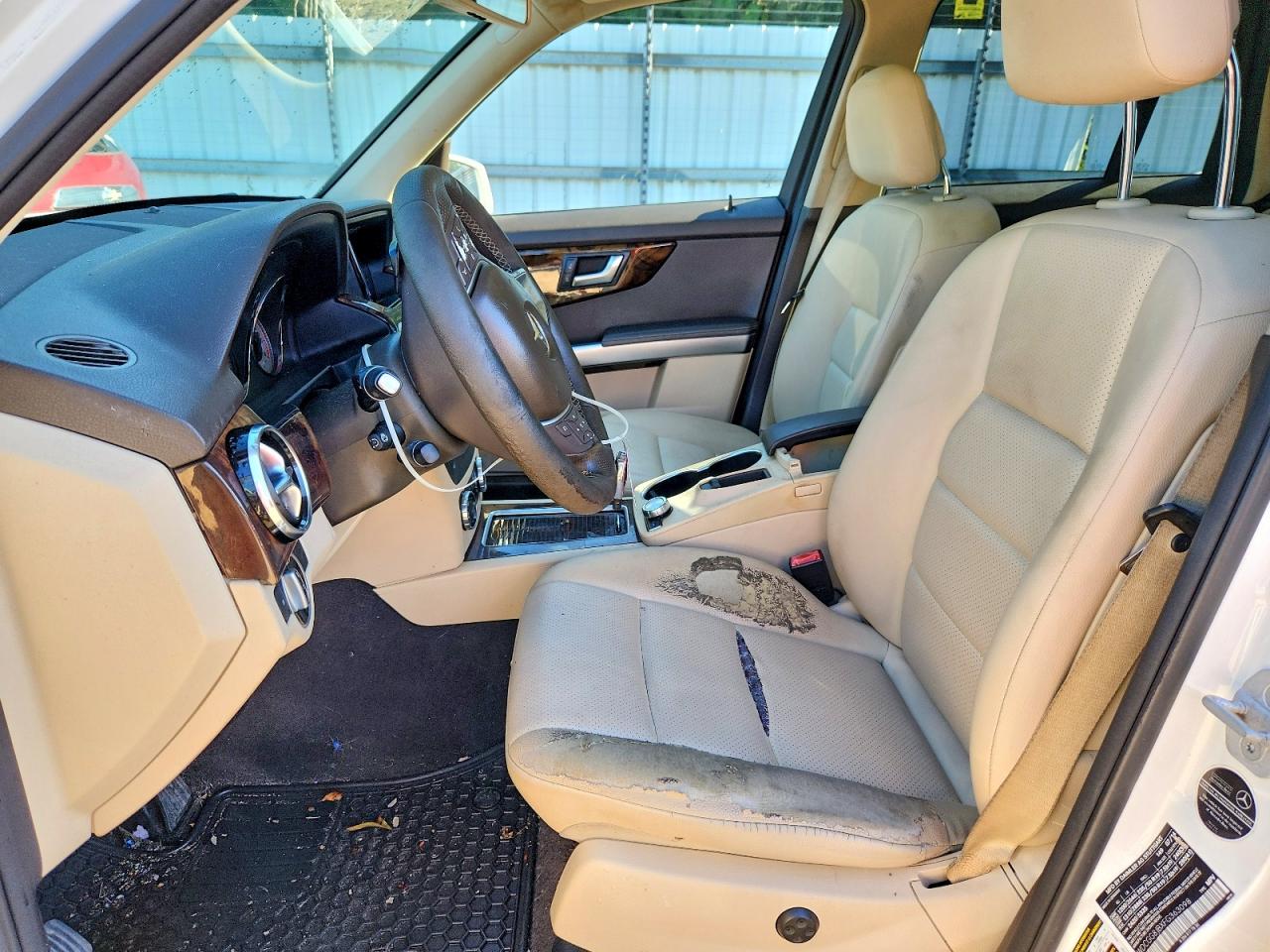 2015 Mercedes-benz Glk 350 4matic White vin: WDCGG8JBXFG363098
