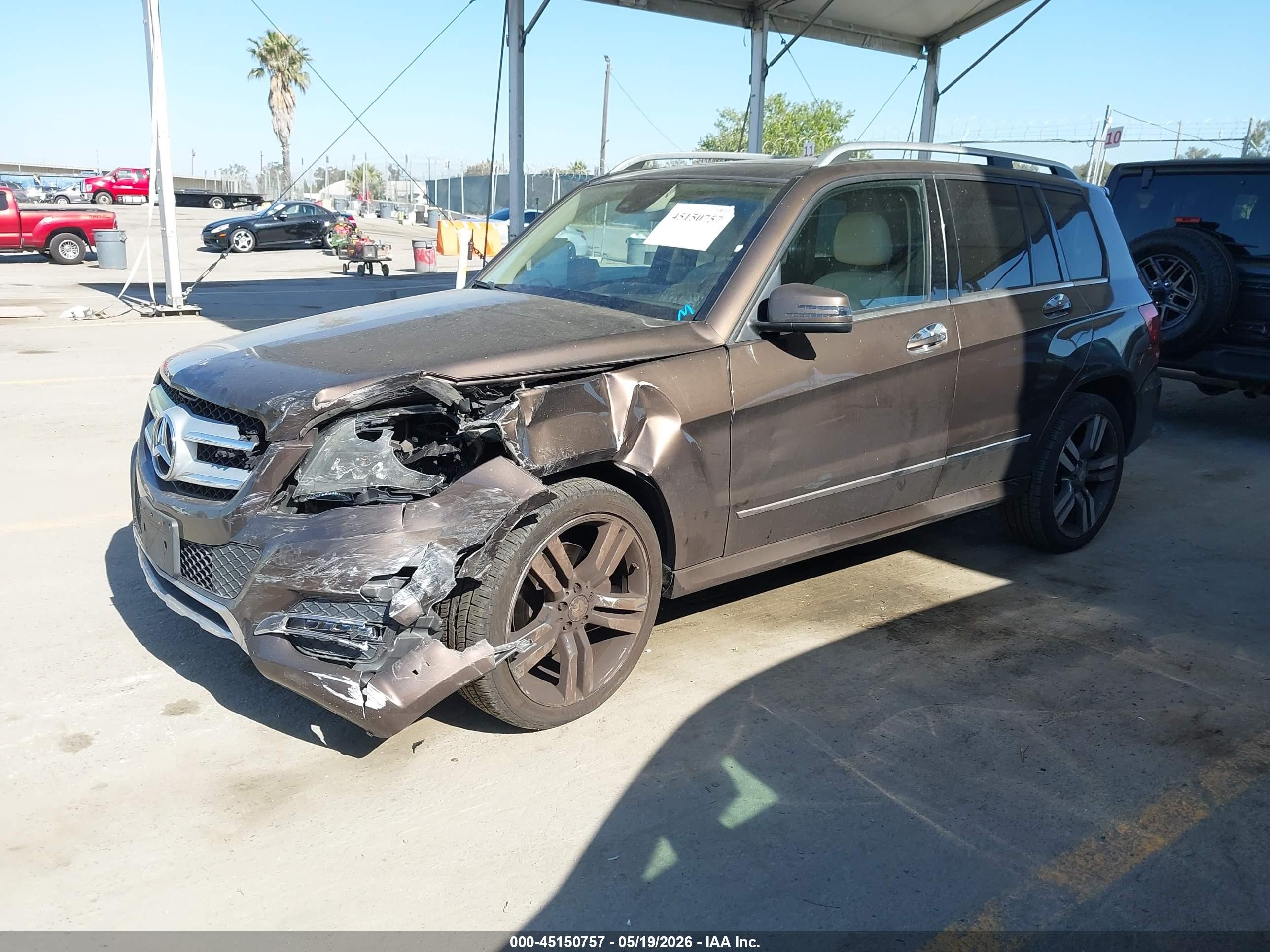 2015 Mercedes-benz Glk 350 4matic Brown vin: WDCGG8JBXFG364882