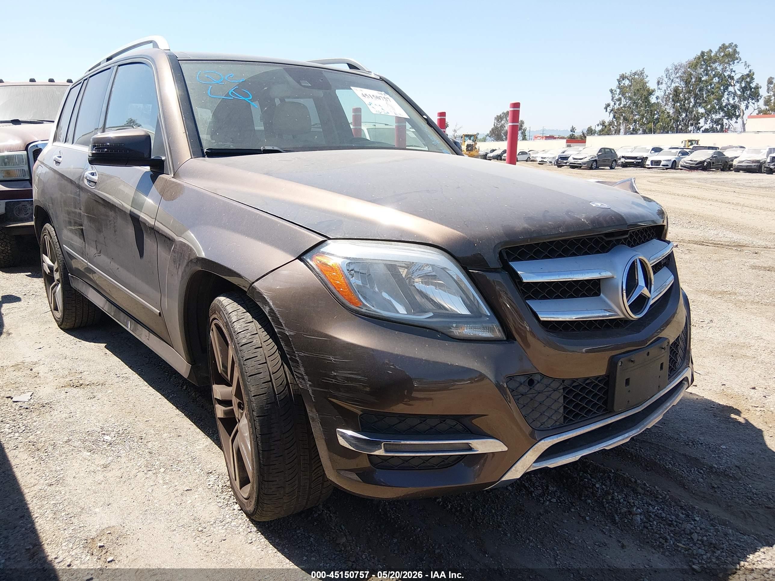 2015 Mercedes-benz Glk 350 4matic Brown vin: WDCGG8JBXFG364882
