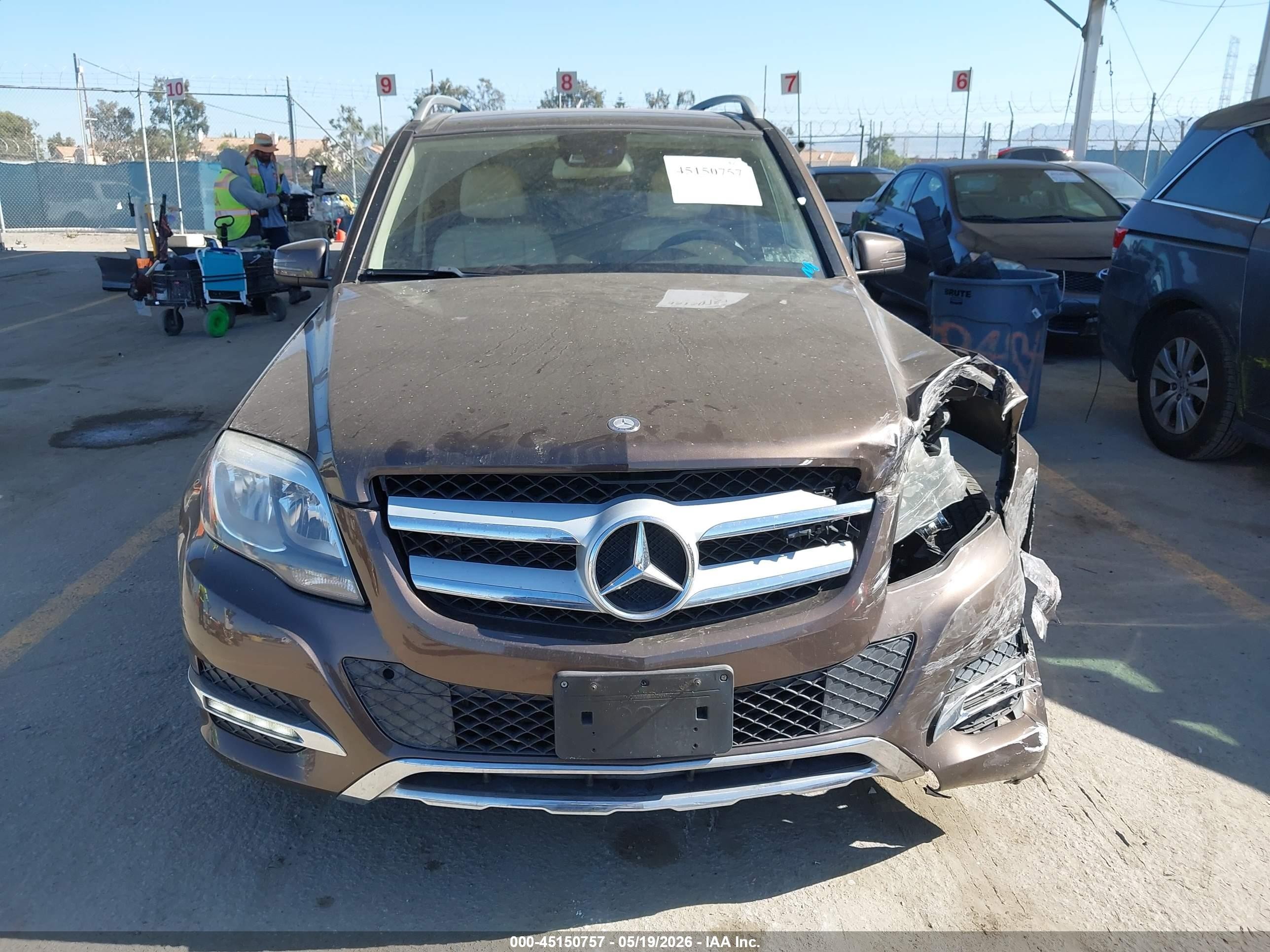 2015 Mercedes-benz Glk 350 4matic Brown vin: WDCGG8JBXFG364882