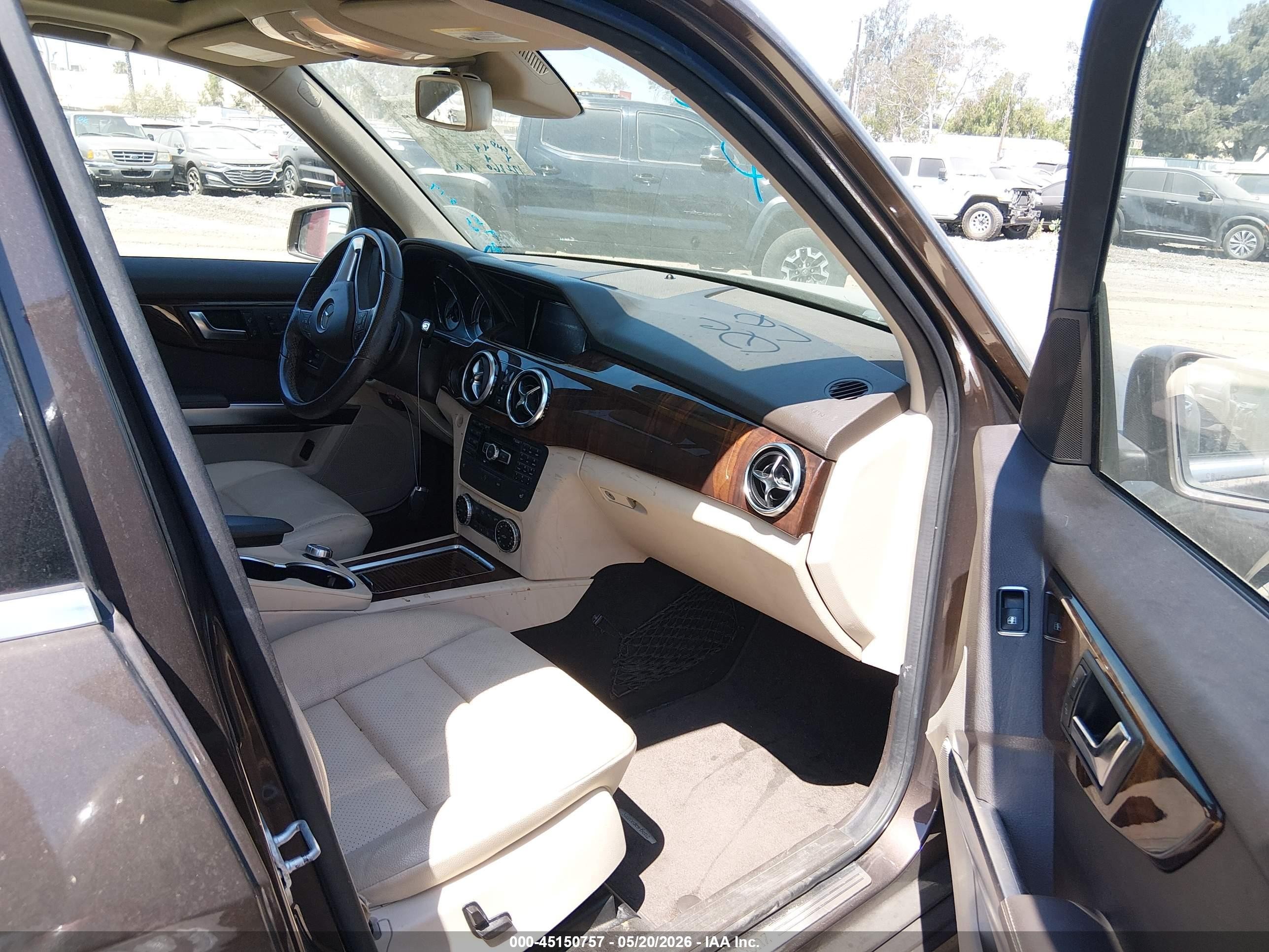 2015 Mercedes-benz Glk 350 4matic Brown vin: WDCGG8JBXFG364882