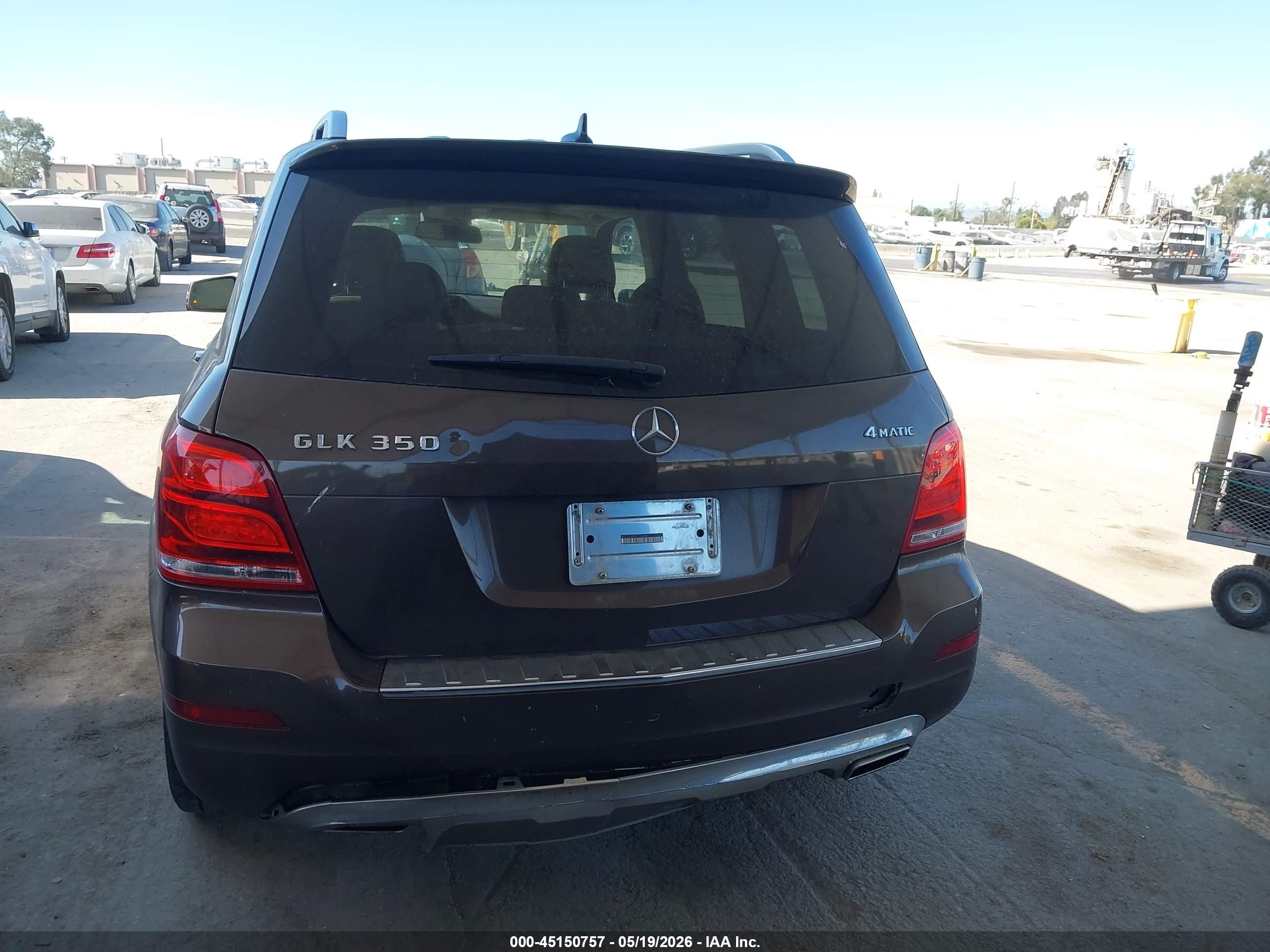 2015 Mercedes-benz Glk 350 4matic Brown vin: WDCGG8JBXFG364882