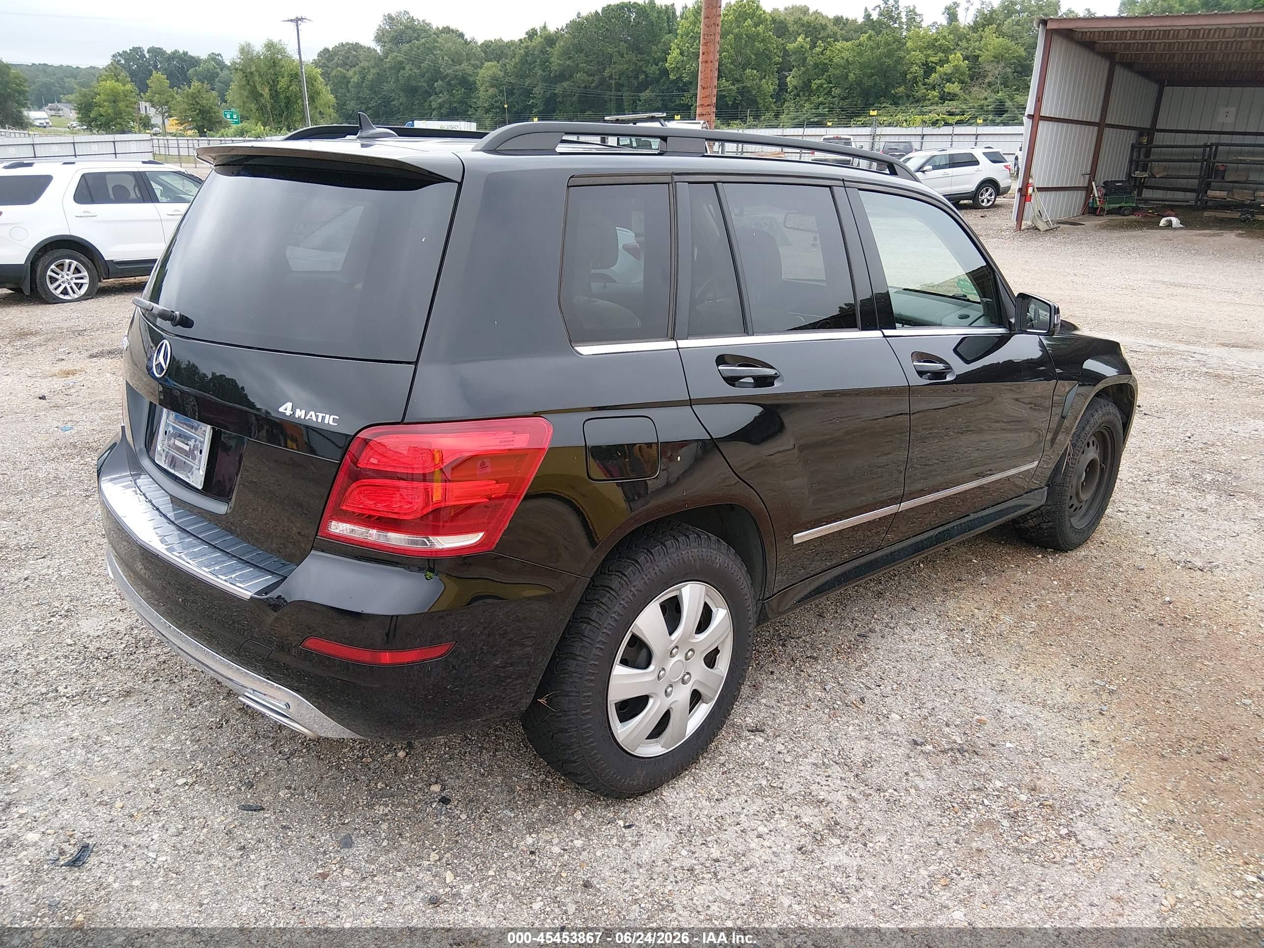 2015 Mercedes-benz Glk 350 4matic Black vin: WDCGG8JBXFG381729