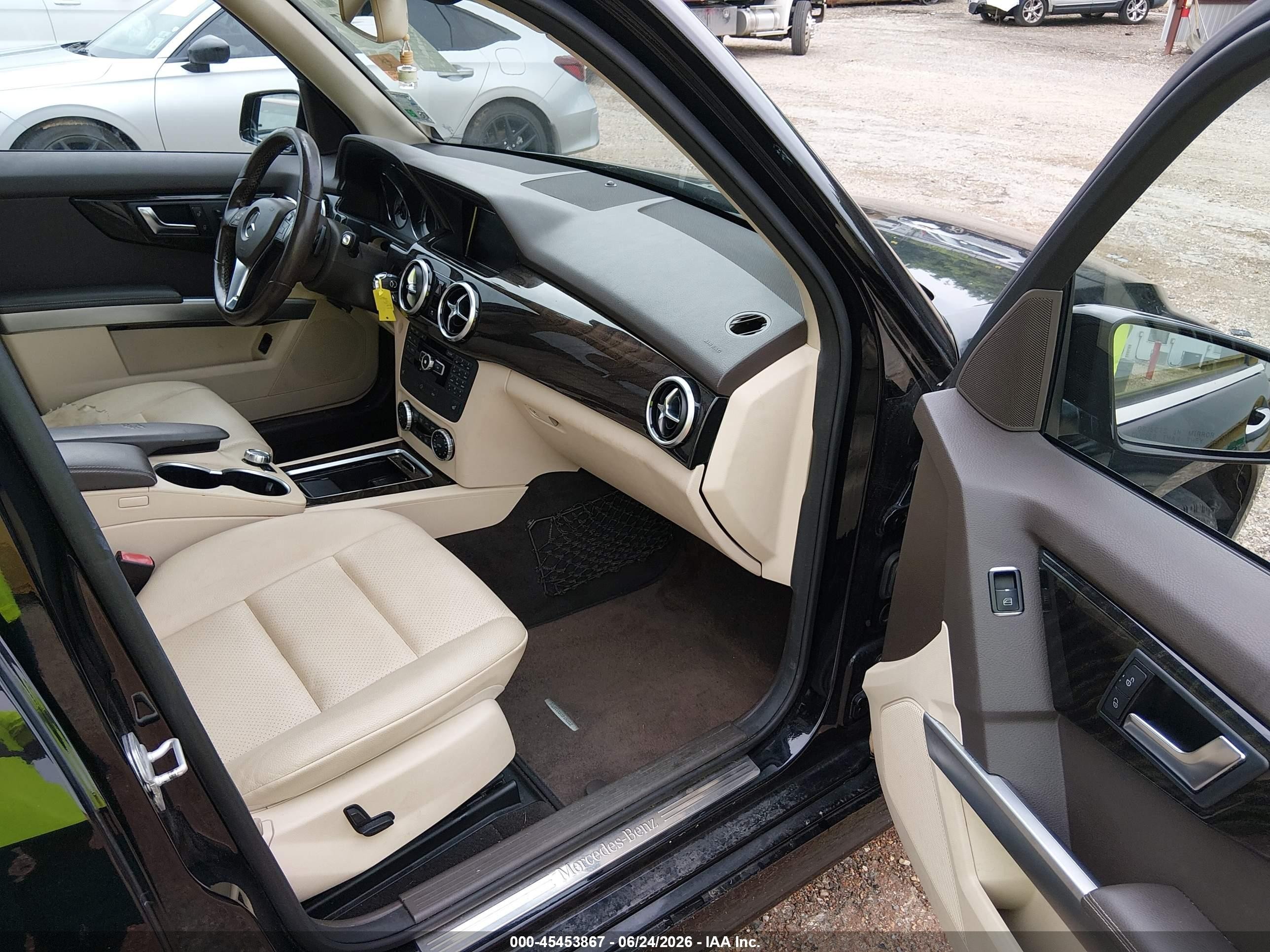 2015 Mercedes-benz Glk 350 4matic Black vin: WDCGG8JBXFG381729