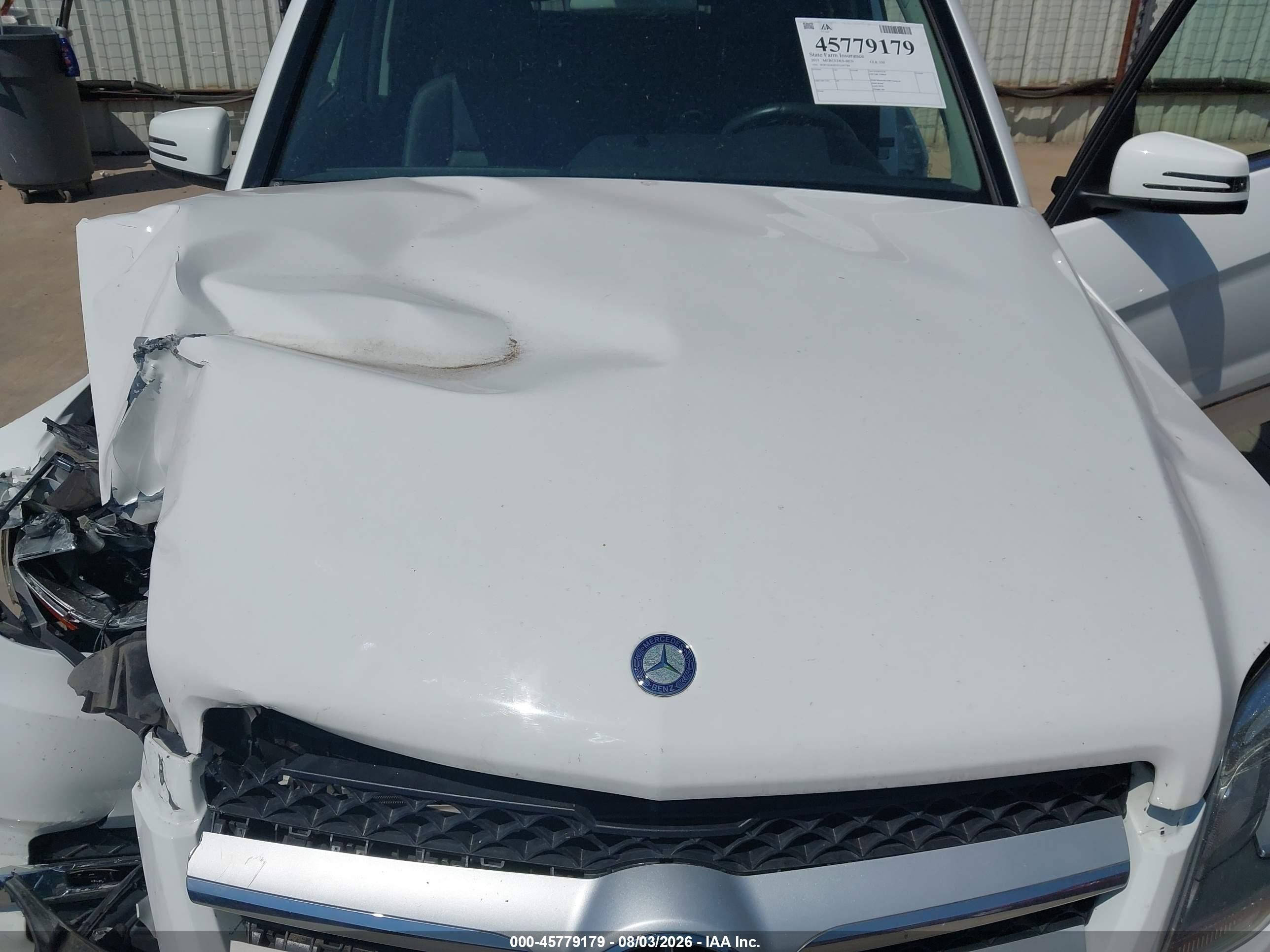 2015 Mercedes-benz Glk 350 4matic White vin: WDCGG8JBXFG397784