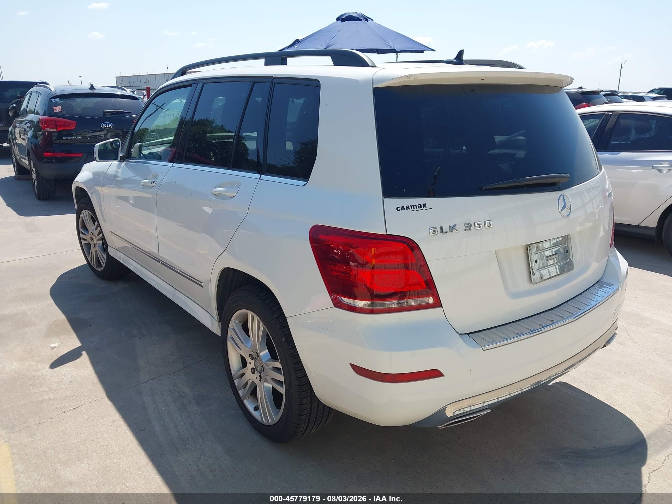 2015 Mercedes-benz Glk 350 4matic White vin: WDCGG8JBXFG397784