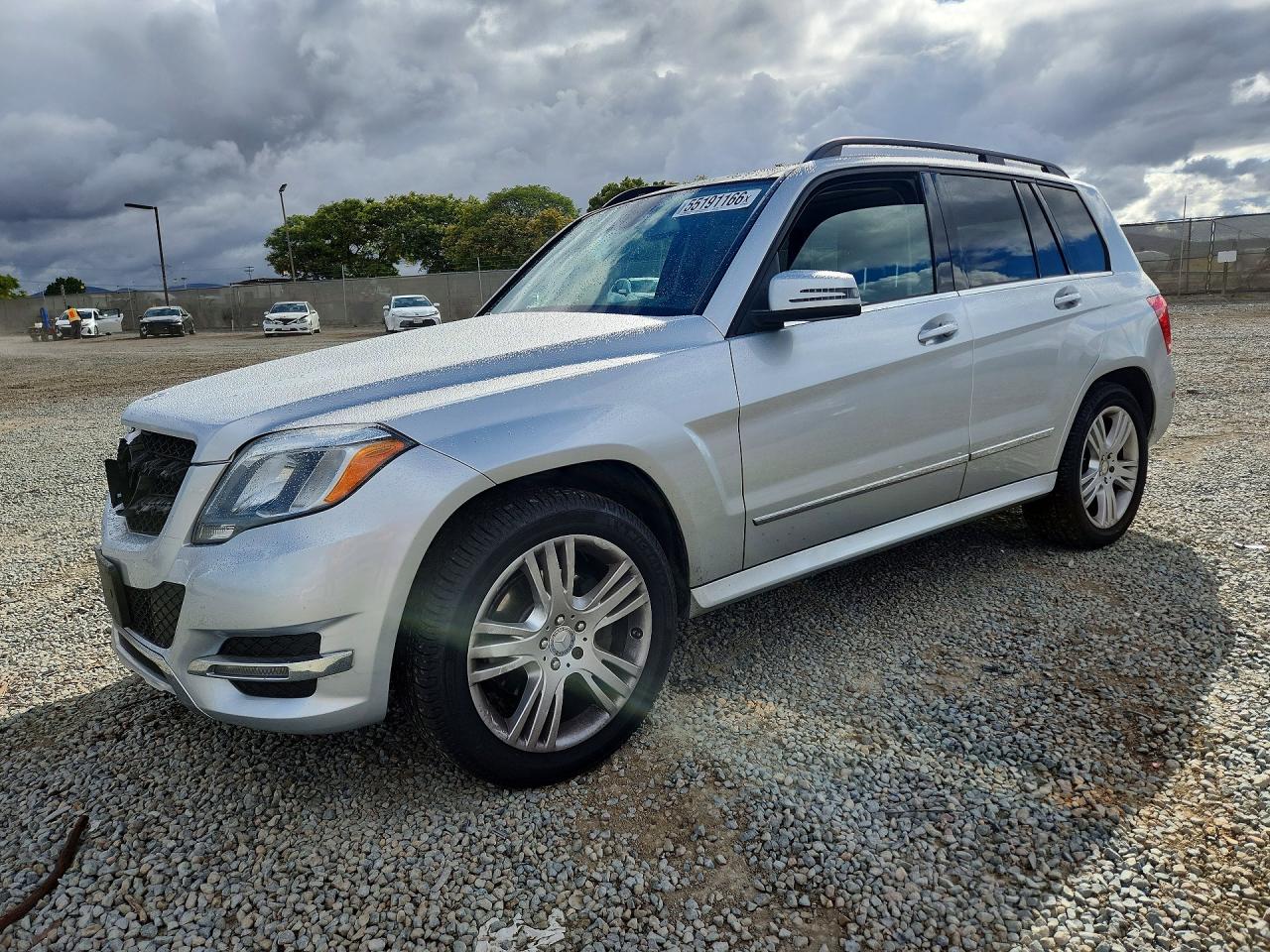 2015 Mercedes-benz Glk 350 4matic Silver vin: WDCGG8JBXFG417869