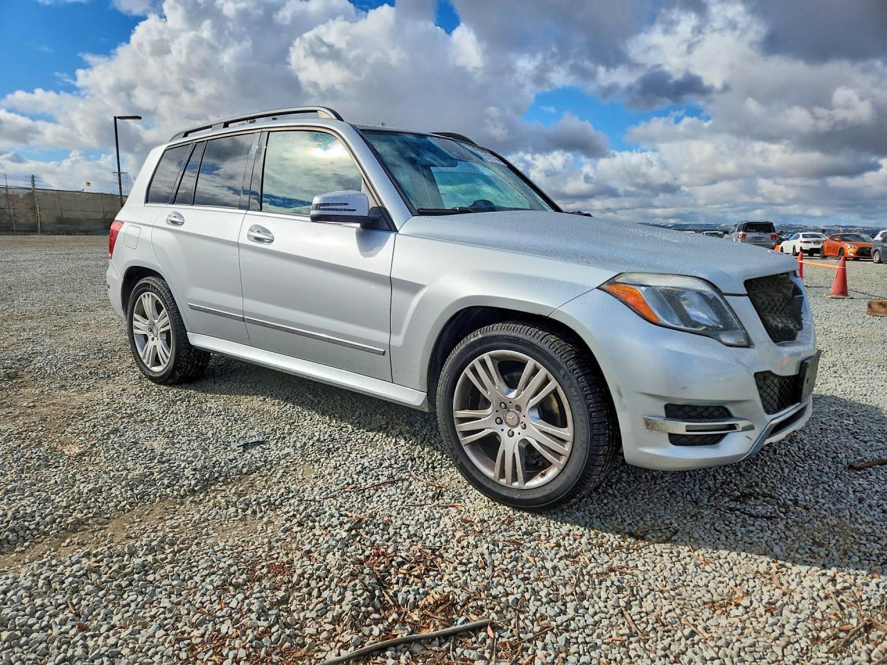 2015 Mercedes-benz Glk 350 4matic Silver vin: WDCGG8JBXFG417869
