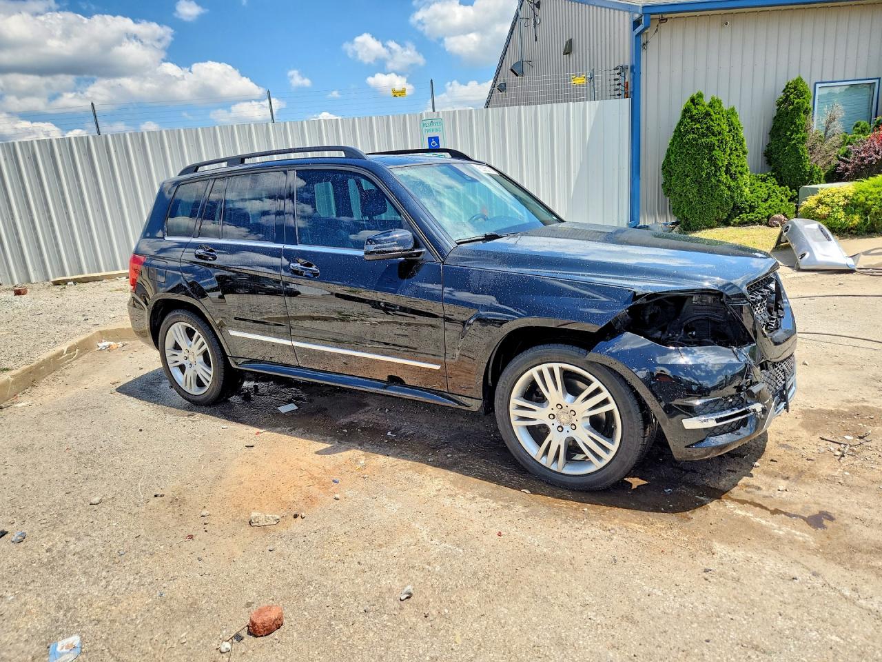 2015 Mercedes-benz Glk 350 4matic Black vin: WDCGG8JBXFG431402
