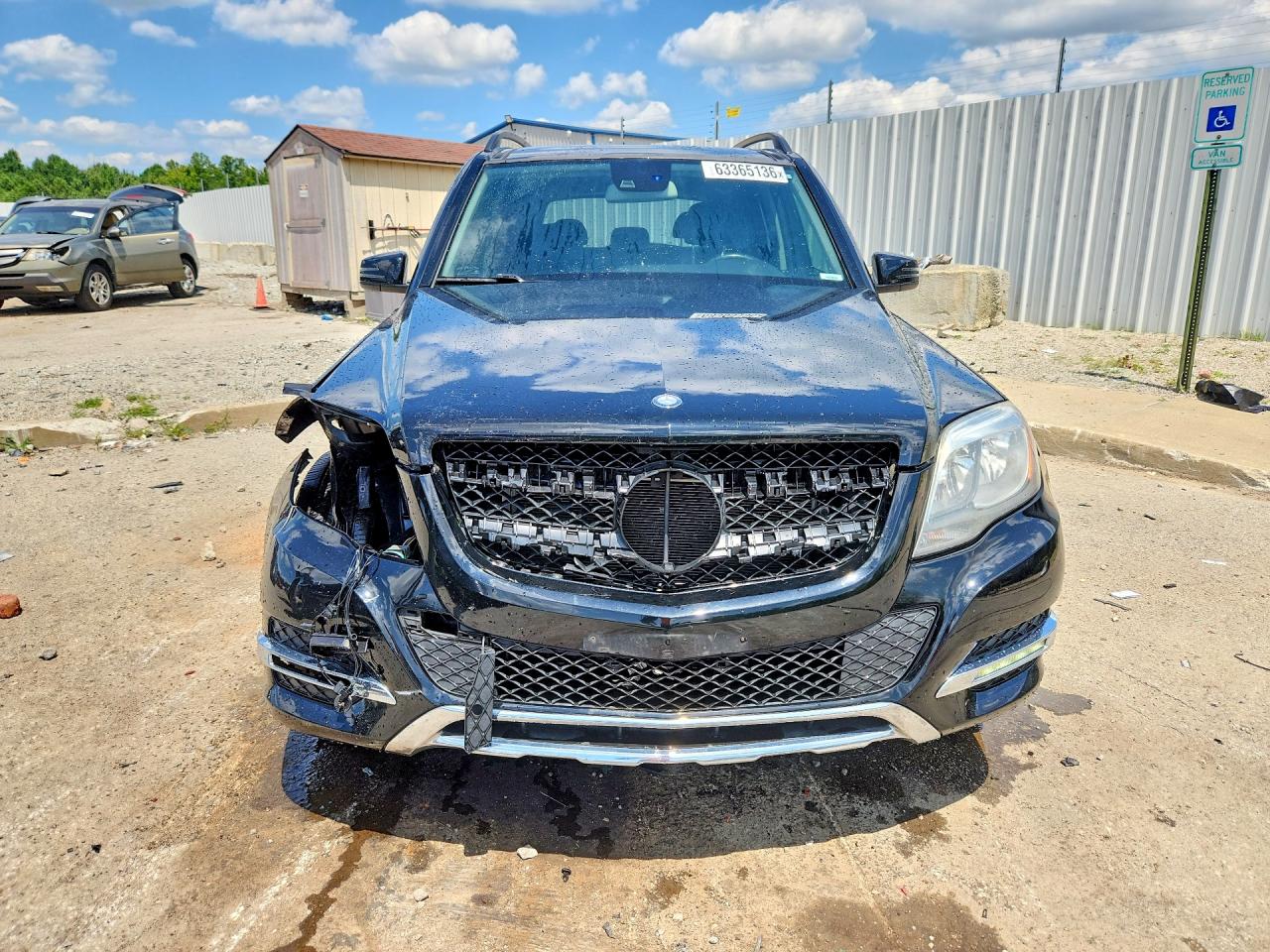 2015 Mercedes-benz Glk 350 4matic Black vin: WDCGG8JBXFG431402