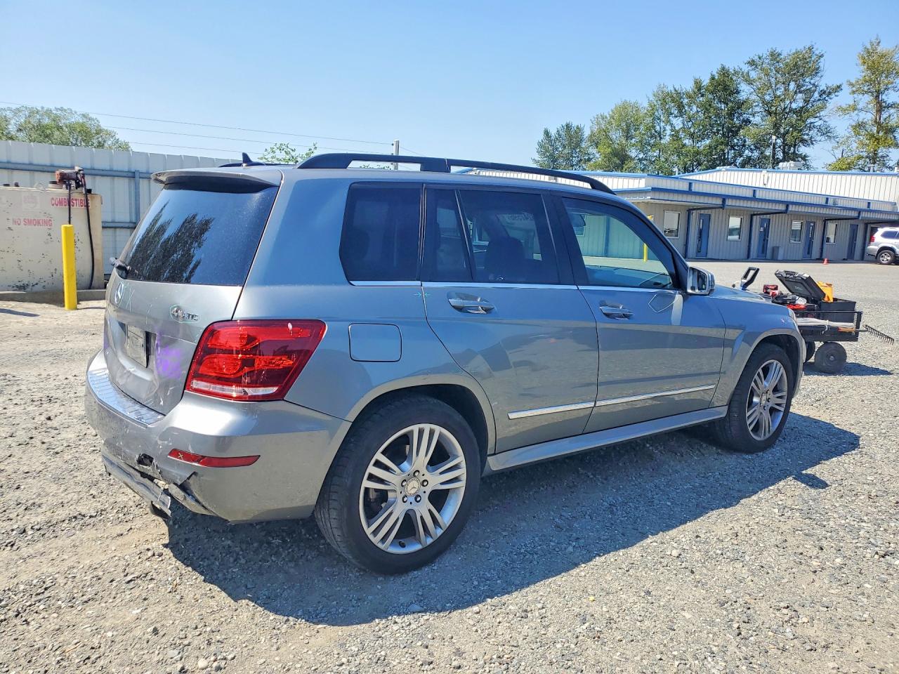 2015 Mercedes-benz Glk 350 4matic Silver vin: WDCGG8JBXFG435126