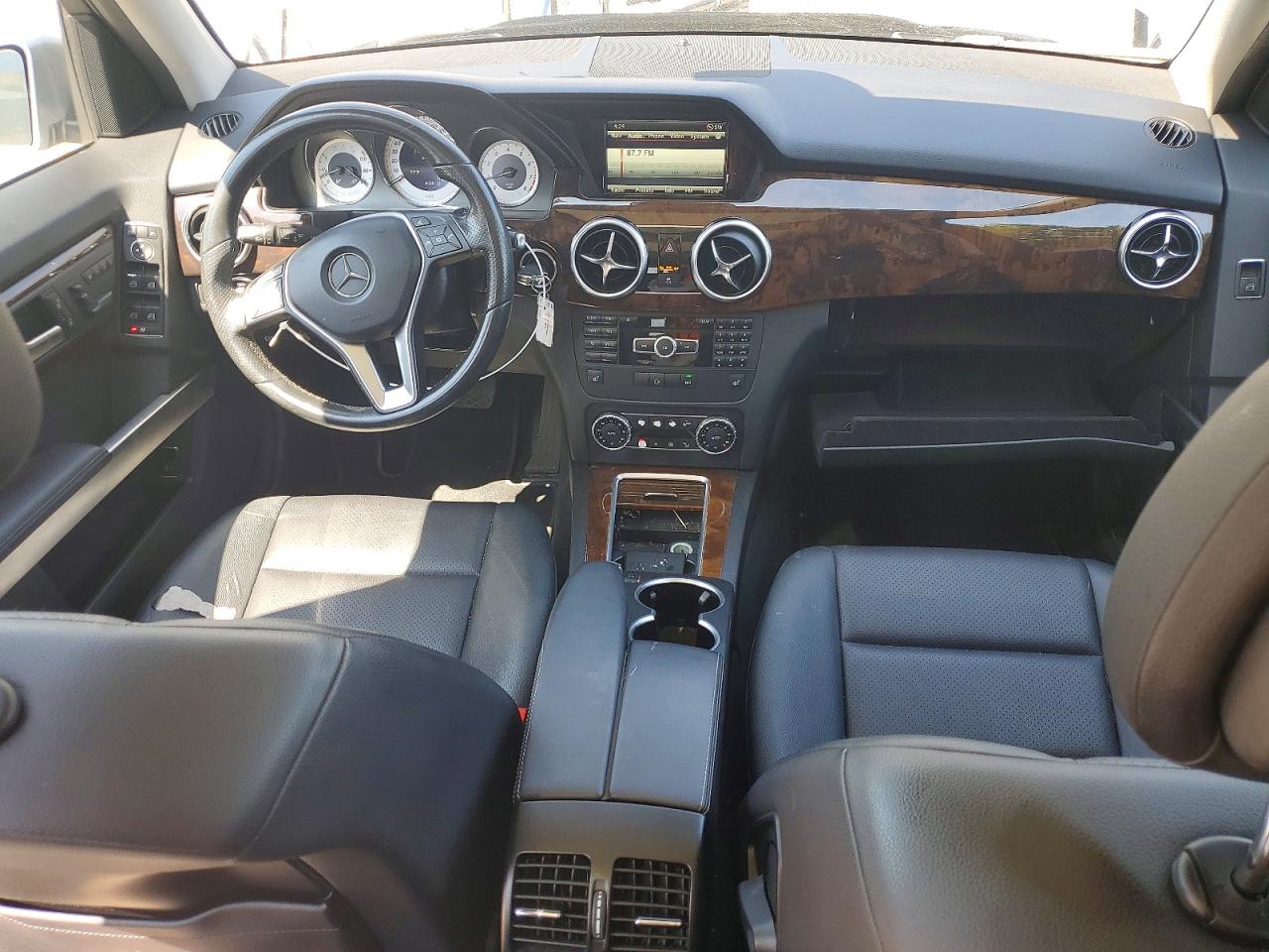 2015 Mercedes-benz Glk 350 4matic Silver vin: WDCGG8JBXFG435126
