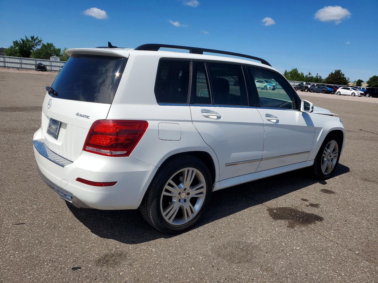 2015 Mercedes-benz Glk 350 4matic White vin: WDCGG8JBXFG435157