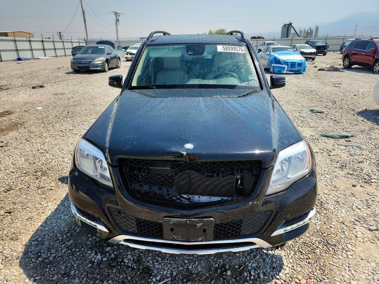 2015 Mercedes-benz Glk 350 4matic Black vin: WDCGG8JBXFG440794