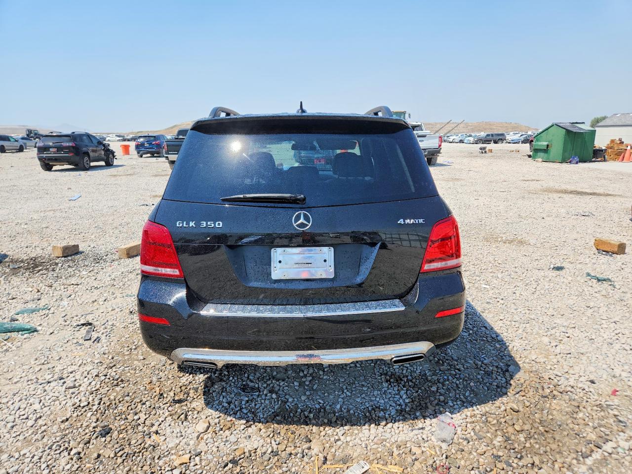 2015 Mercedes-benz Glk 350 4matic Black vin: WDCGG8JBXFG440794