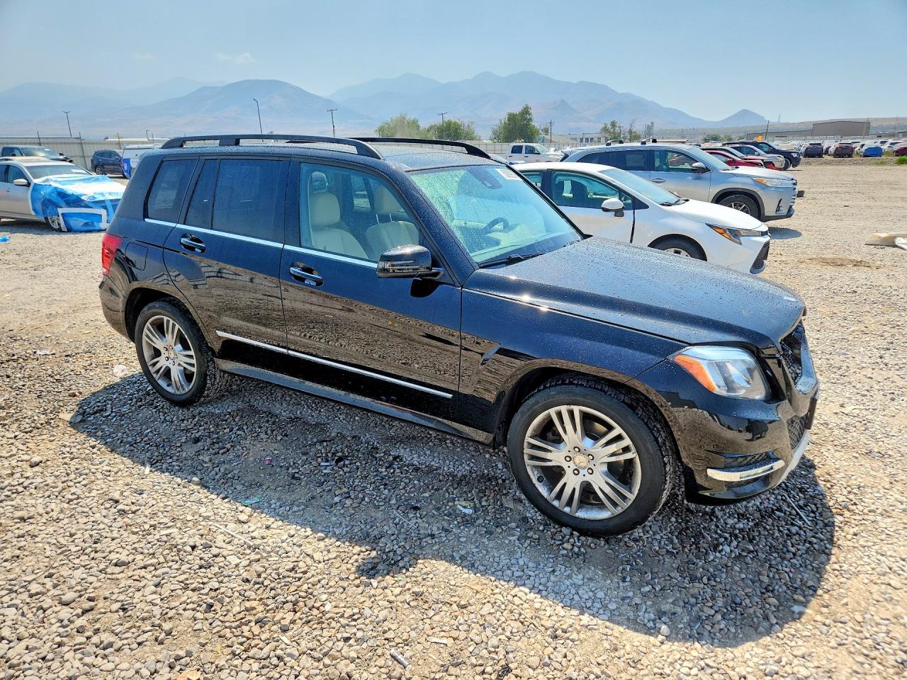 2015 Mercedes-benz Glk 350 4matic Black vin: WDCGG8JBXFG440794