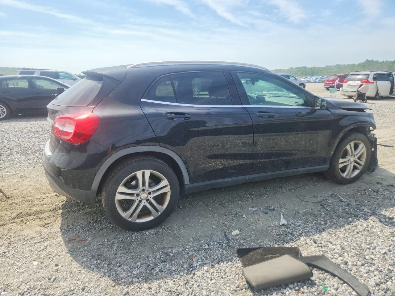2015 Mercedes-benz Gla 250 Черный vin: WDCTG4EB0FJ117441